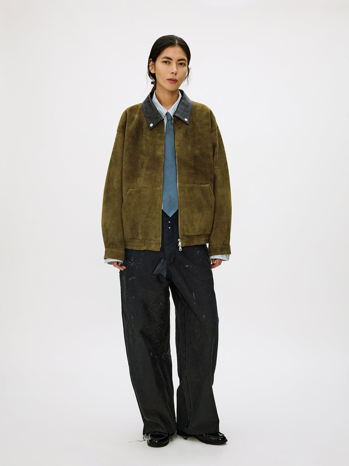 Suede Sheepskin Jacket