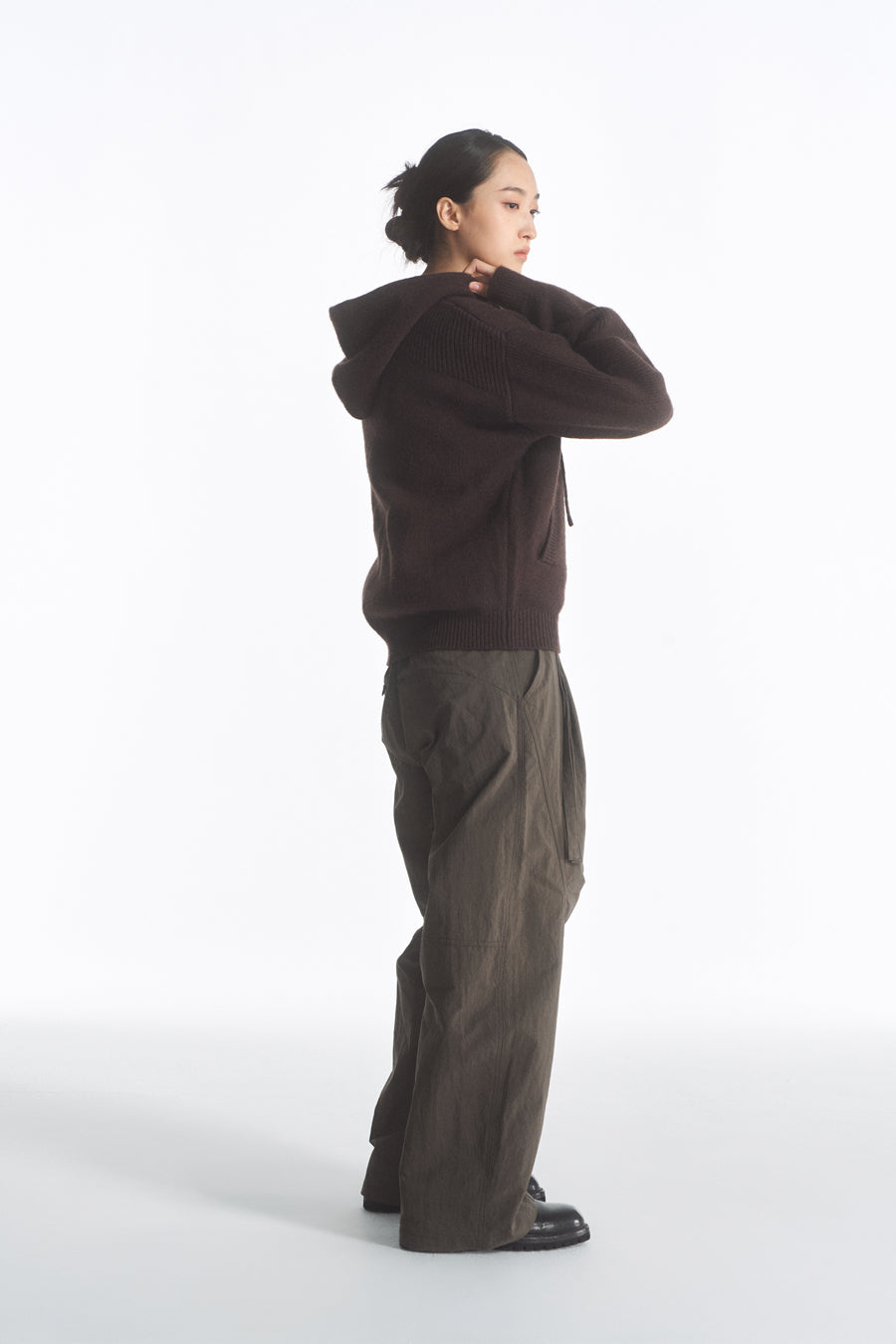 Drawstring Hooded Sweater