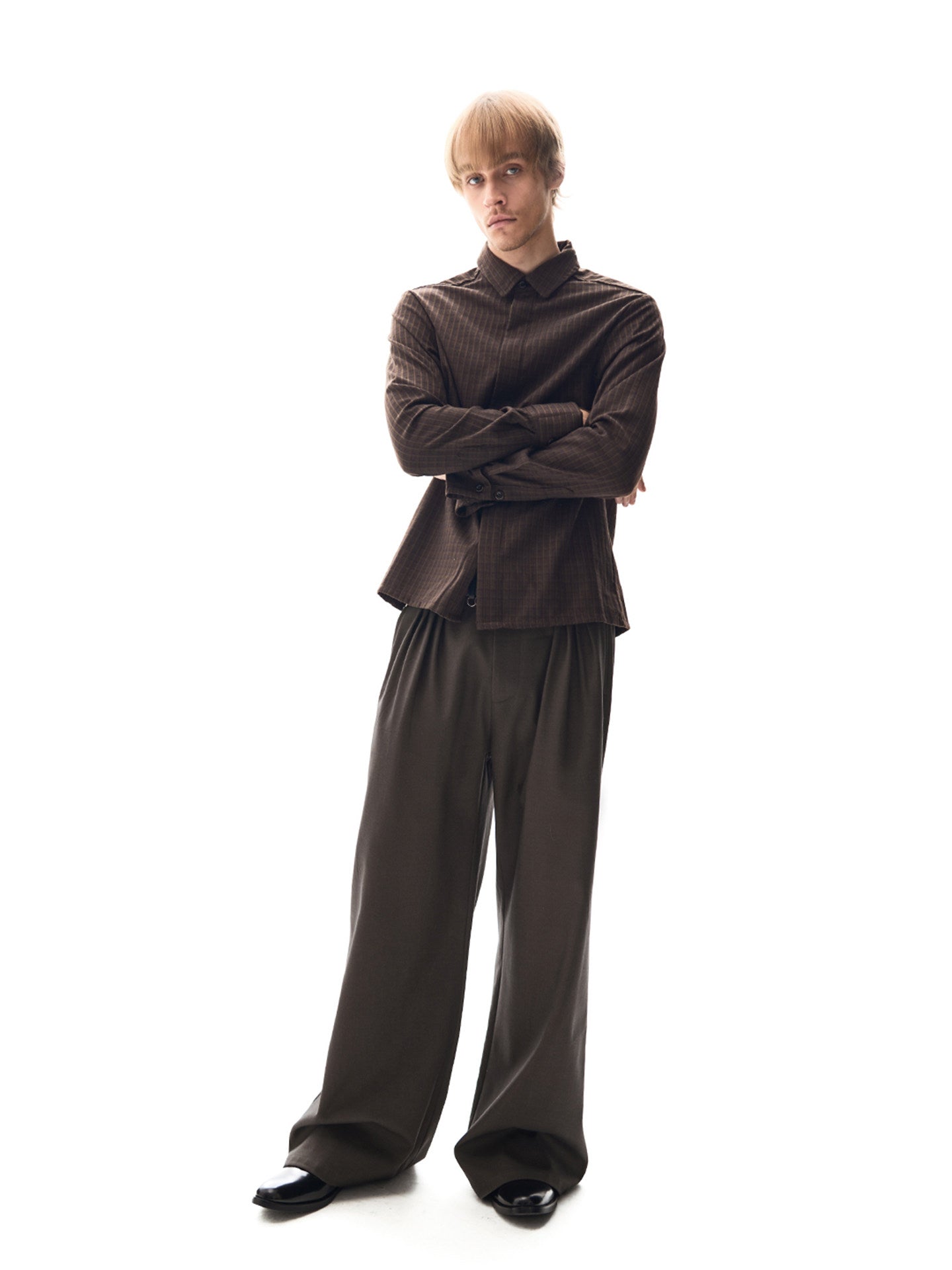 Pleated Casual Pants