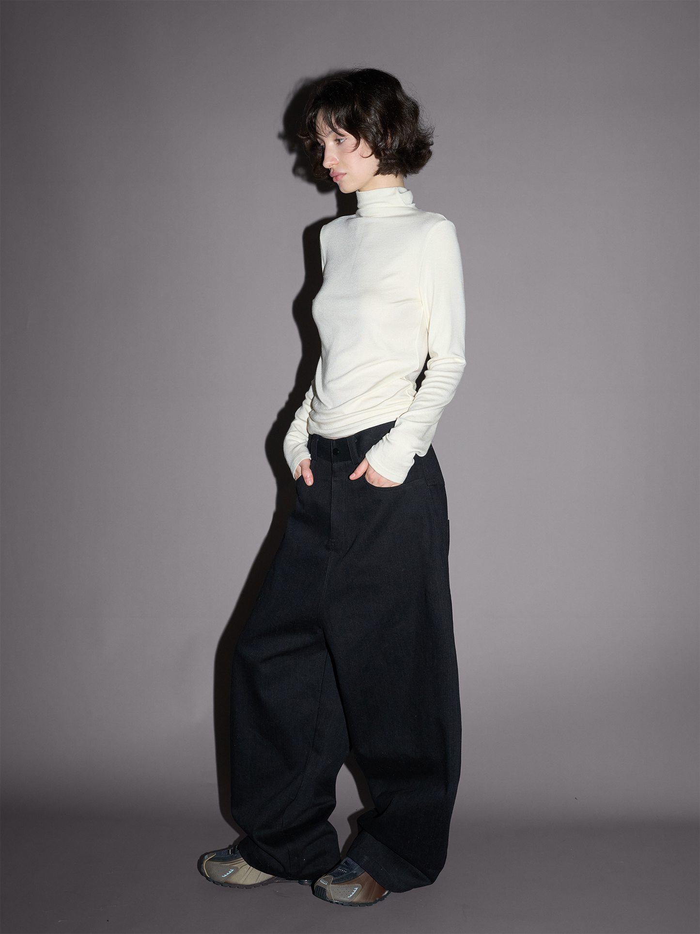Oversized Loose-Fit Casual Pants