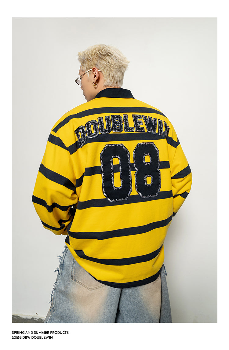 Patch Embroidery Polo Shirt