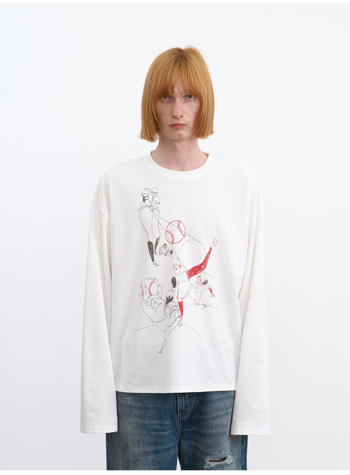 Loose-Fit Printed T-Shirt