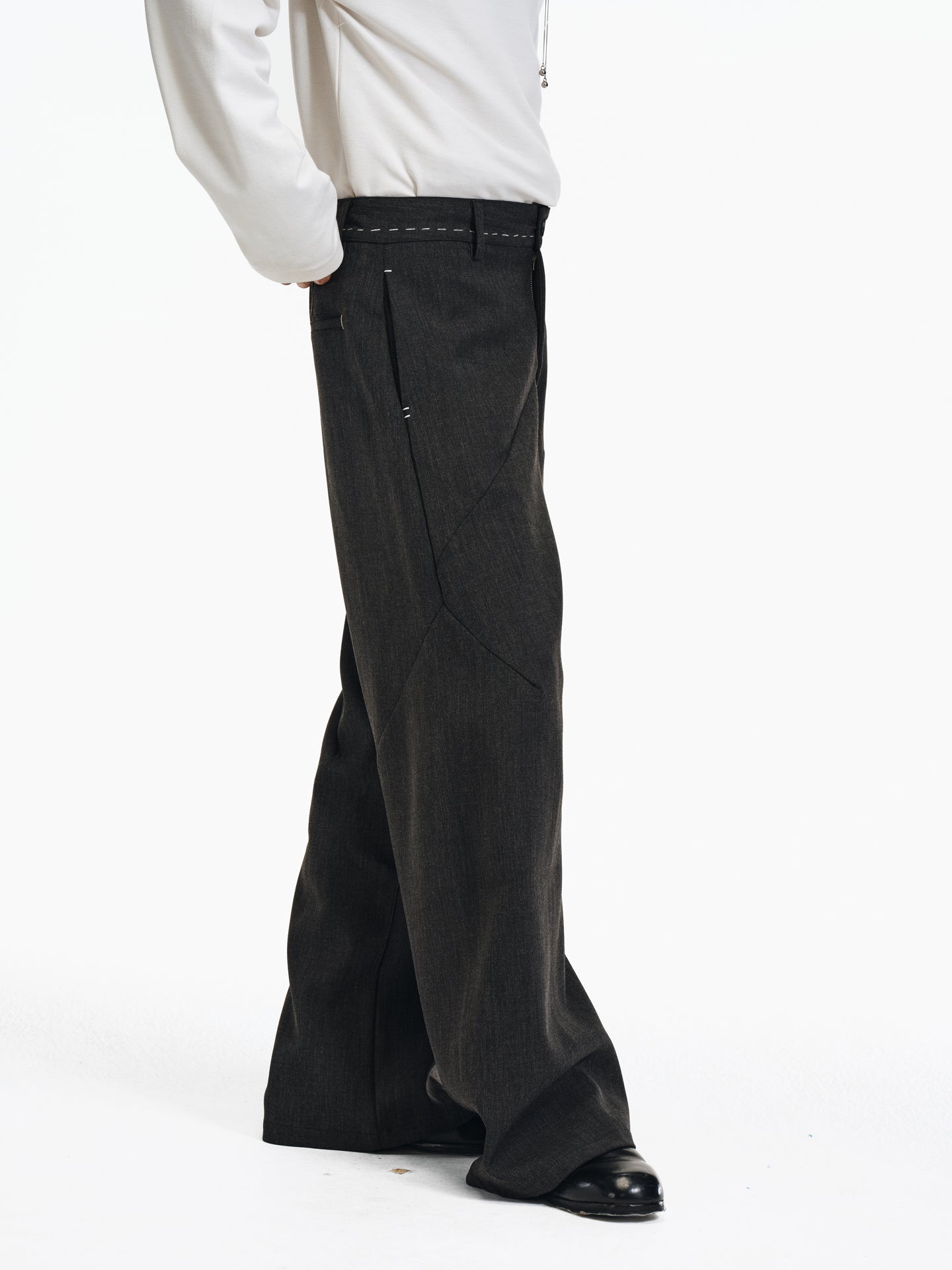 A-line casual pants