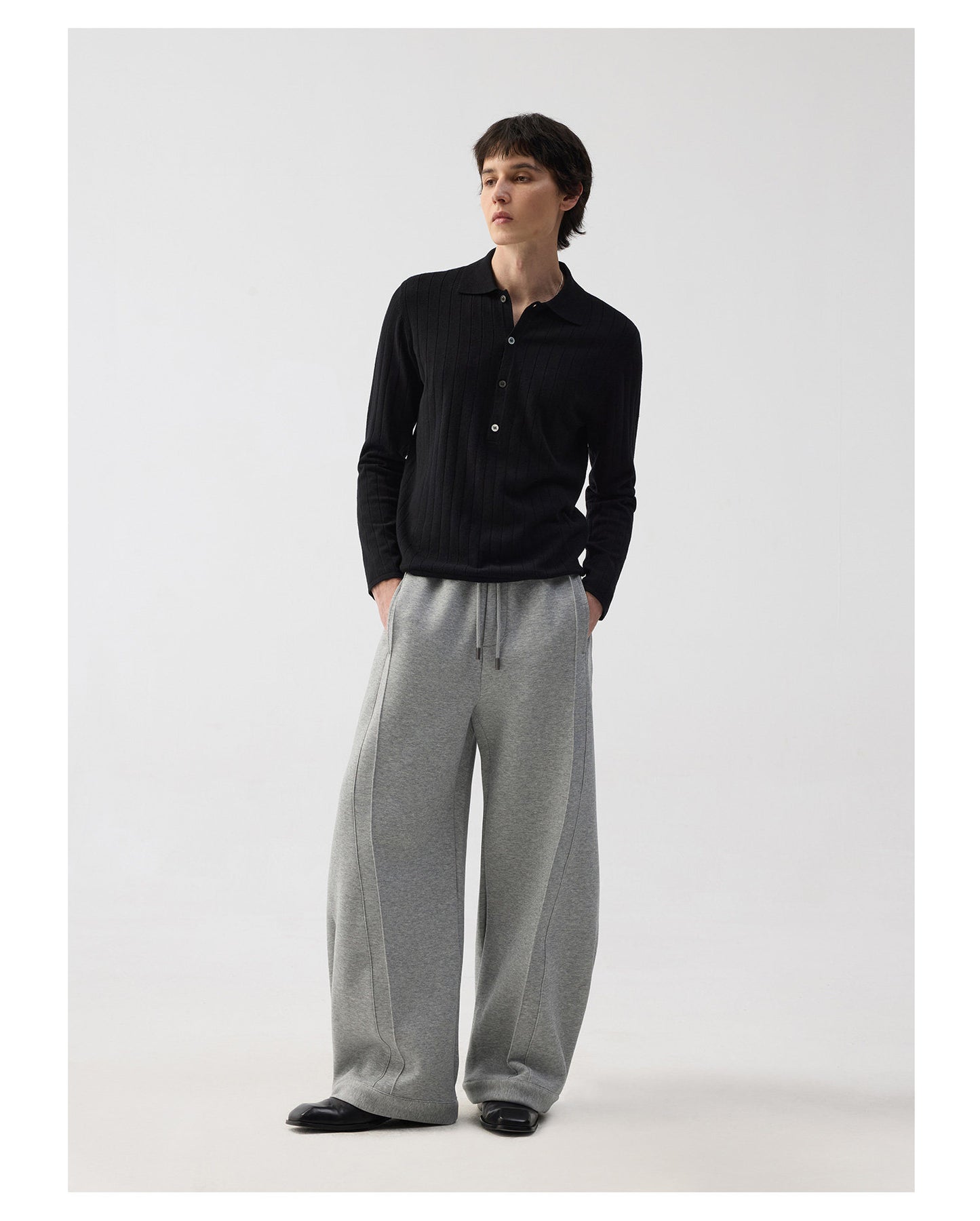 3D Quilted Casual Sweatpants