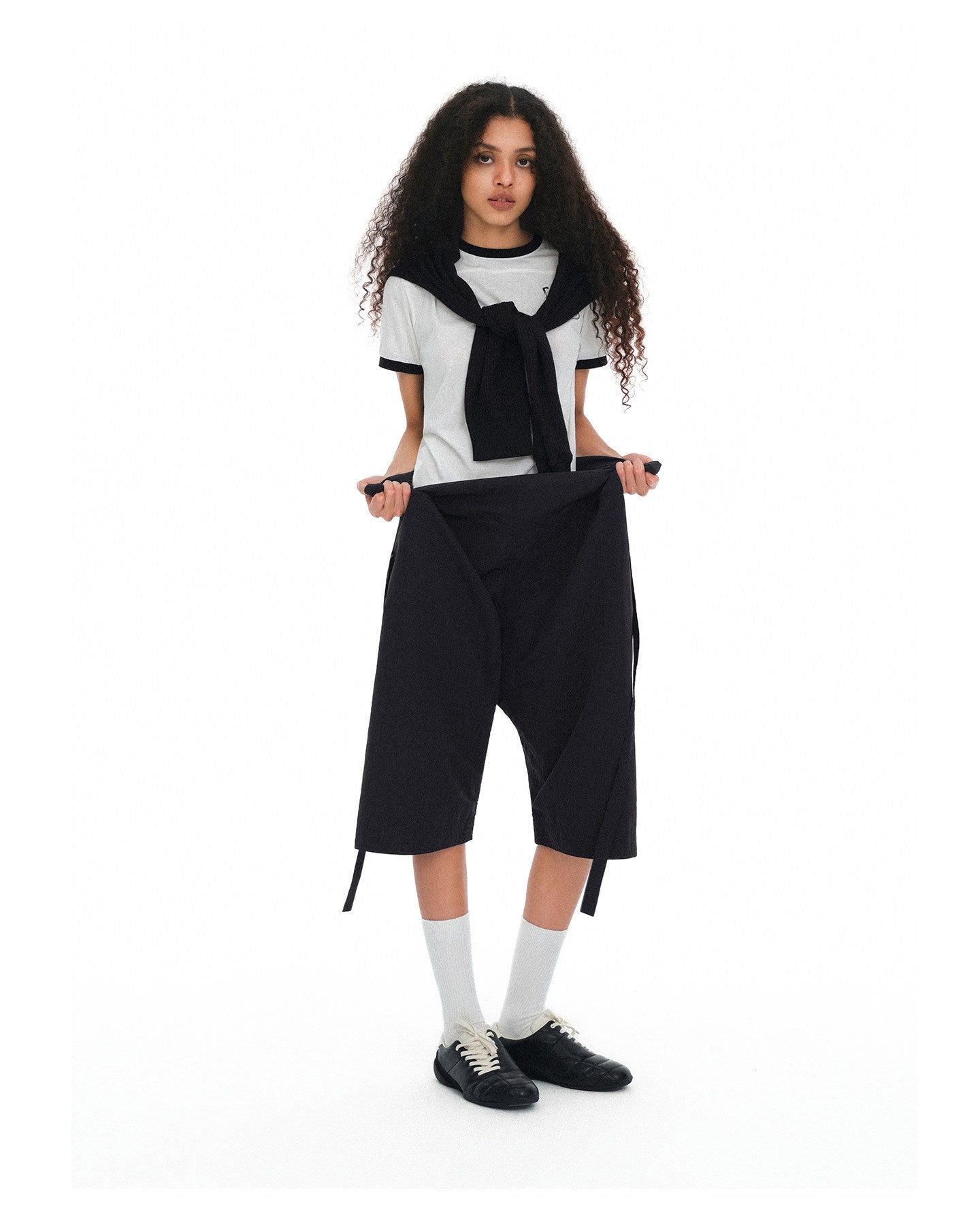 Two-Piece Nylon Shorts