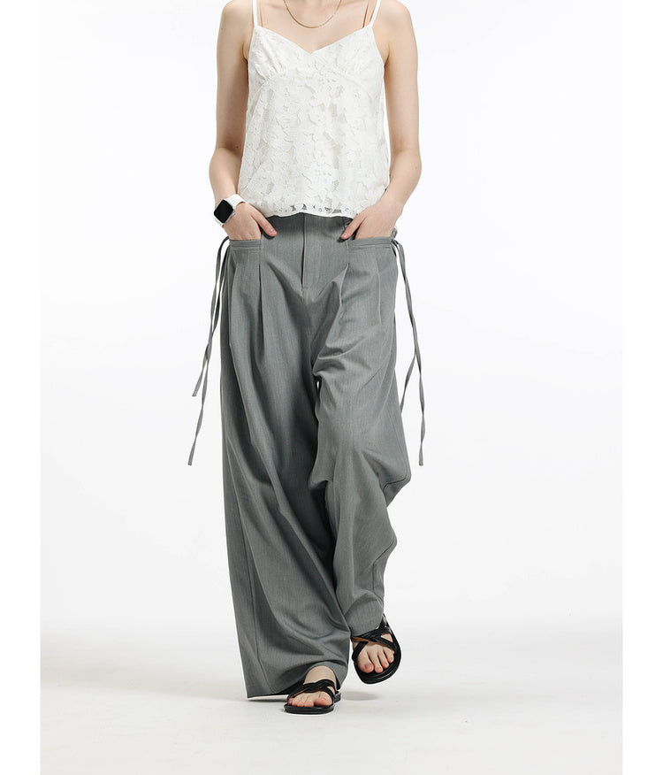 Straight Leg Casual Pants