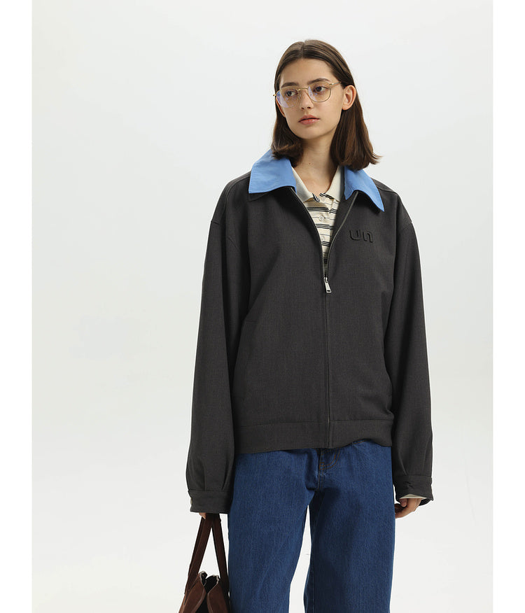 Double Layer Embroidered Jacket