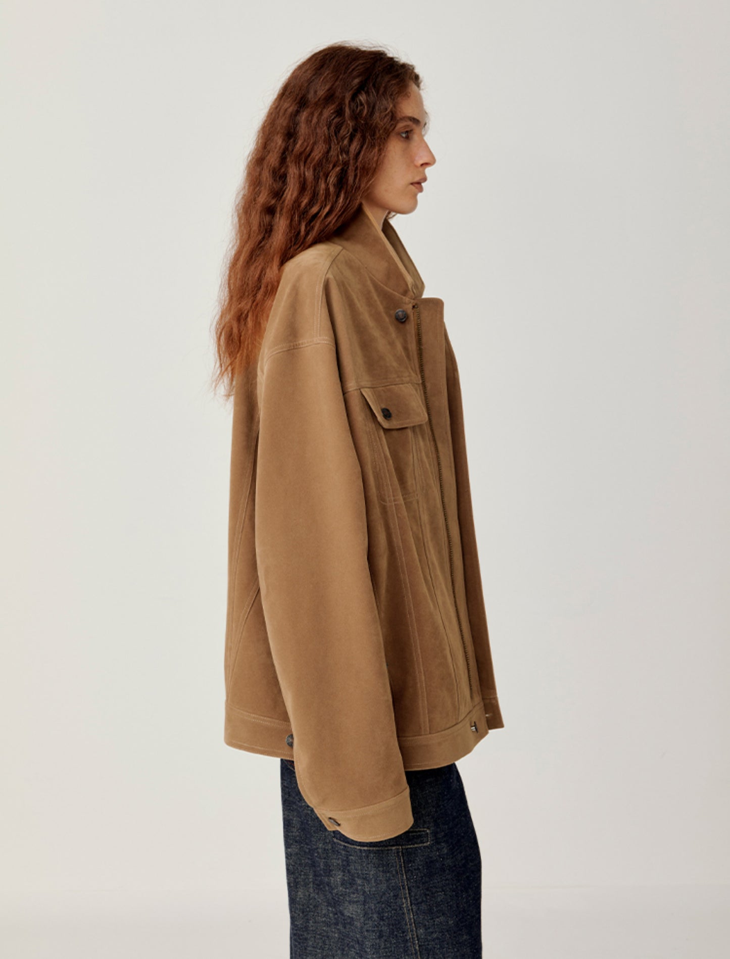 Wide Double Pocket Jacket