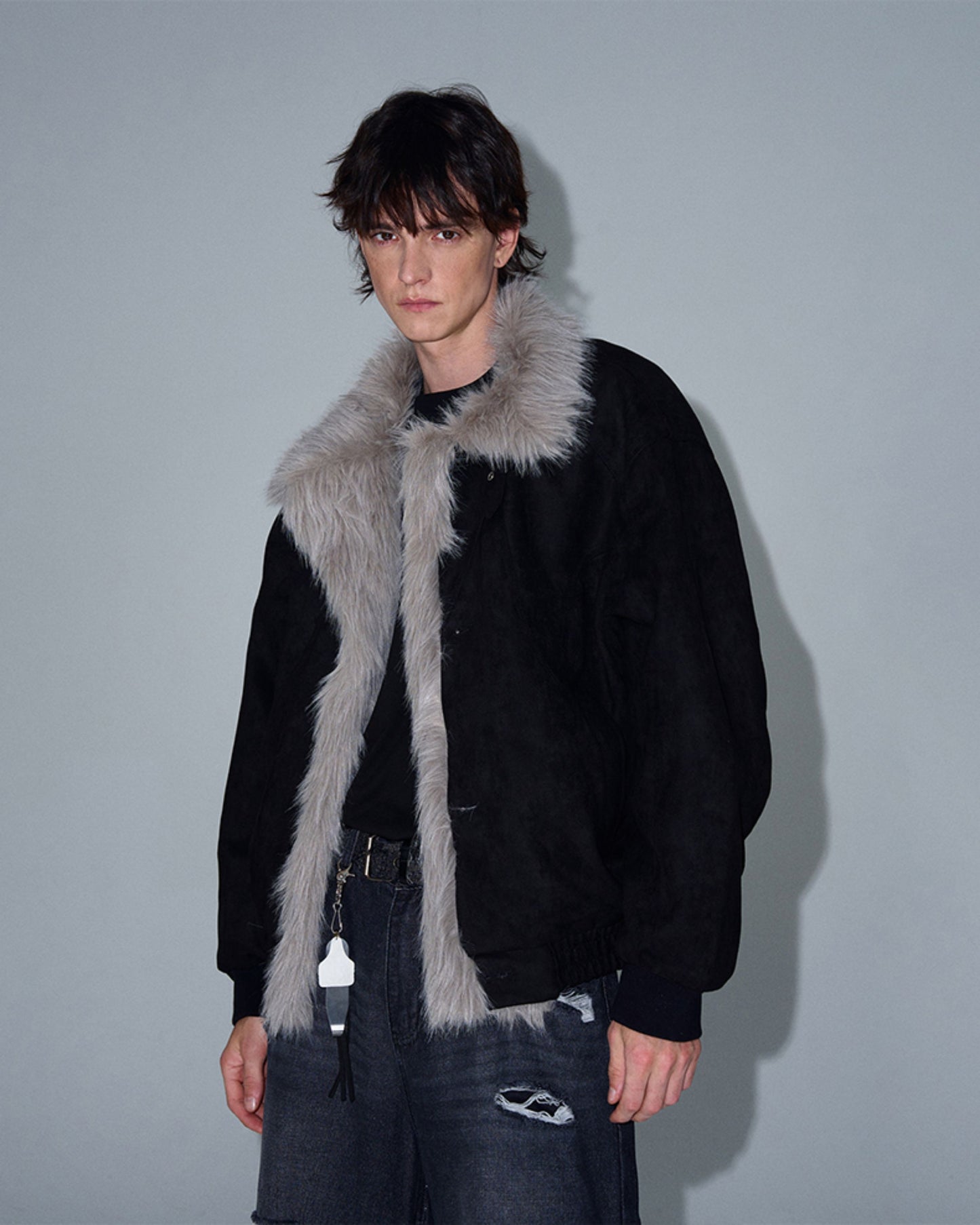 High-end fur collar jackets