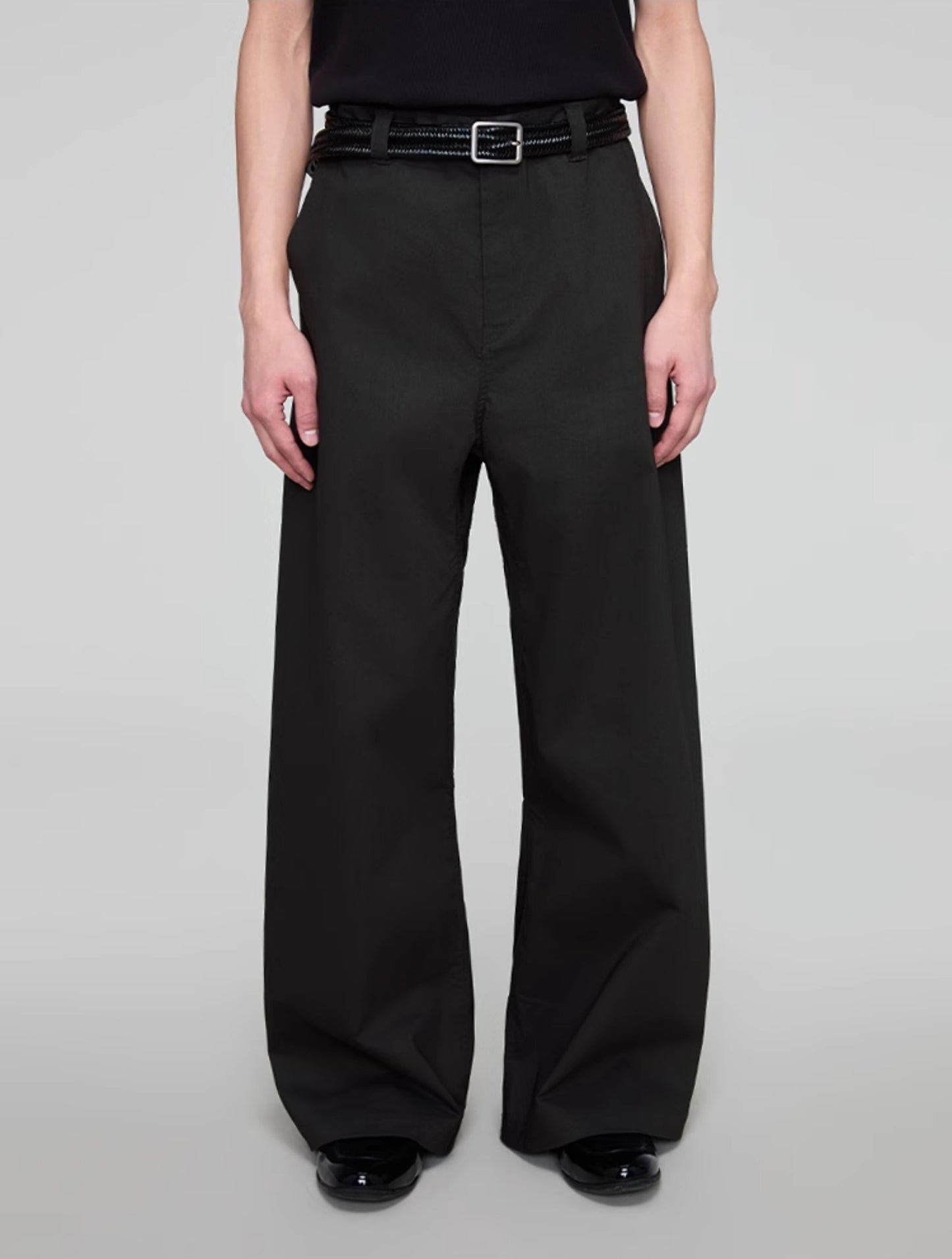 Wide Leg A-Line Casual Pants