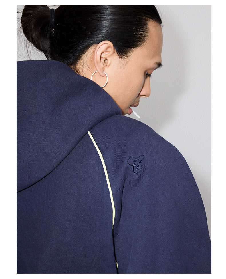 Retro Raglan Sleeve Hoodie