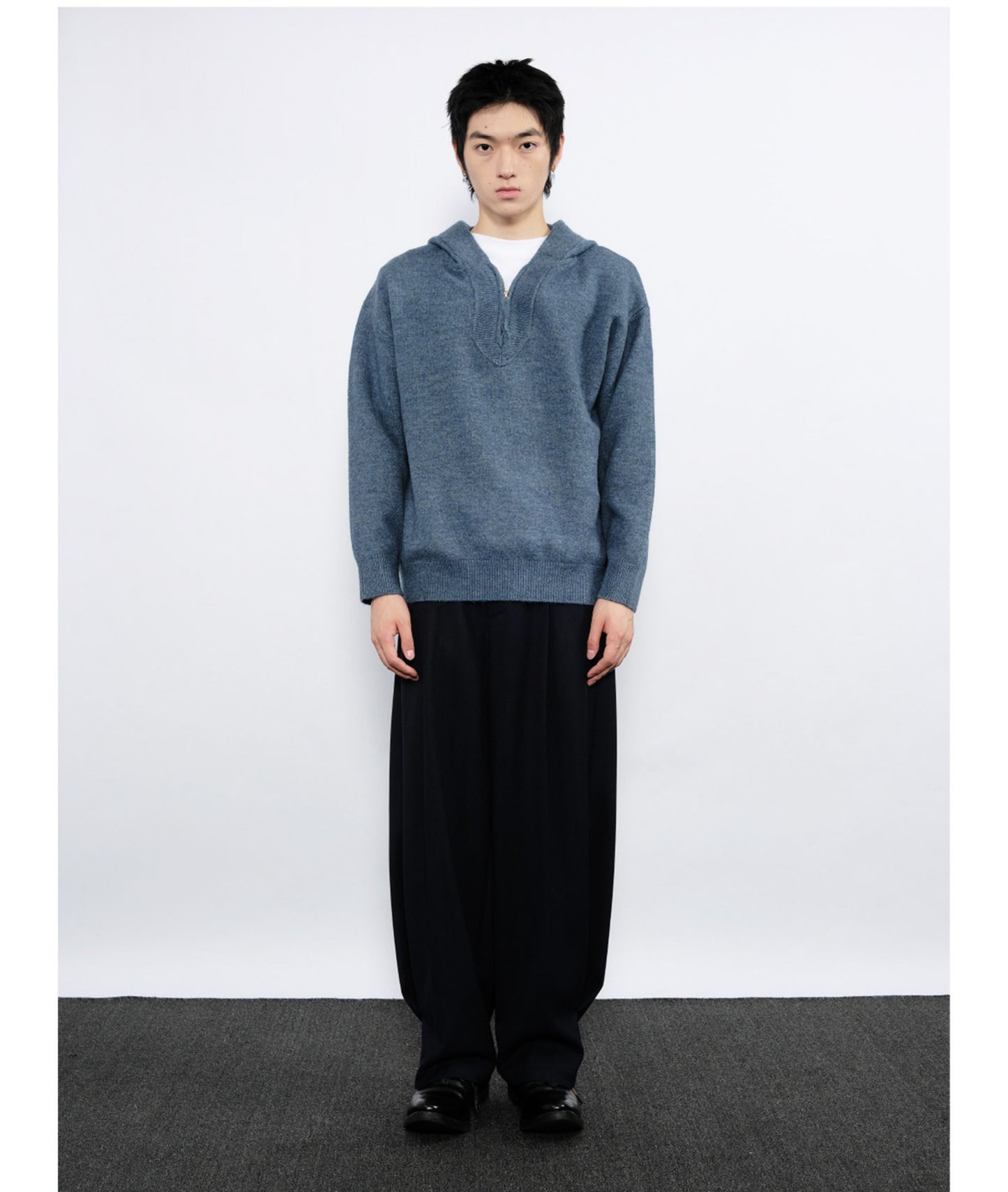 Hooded Pullover Sweater