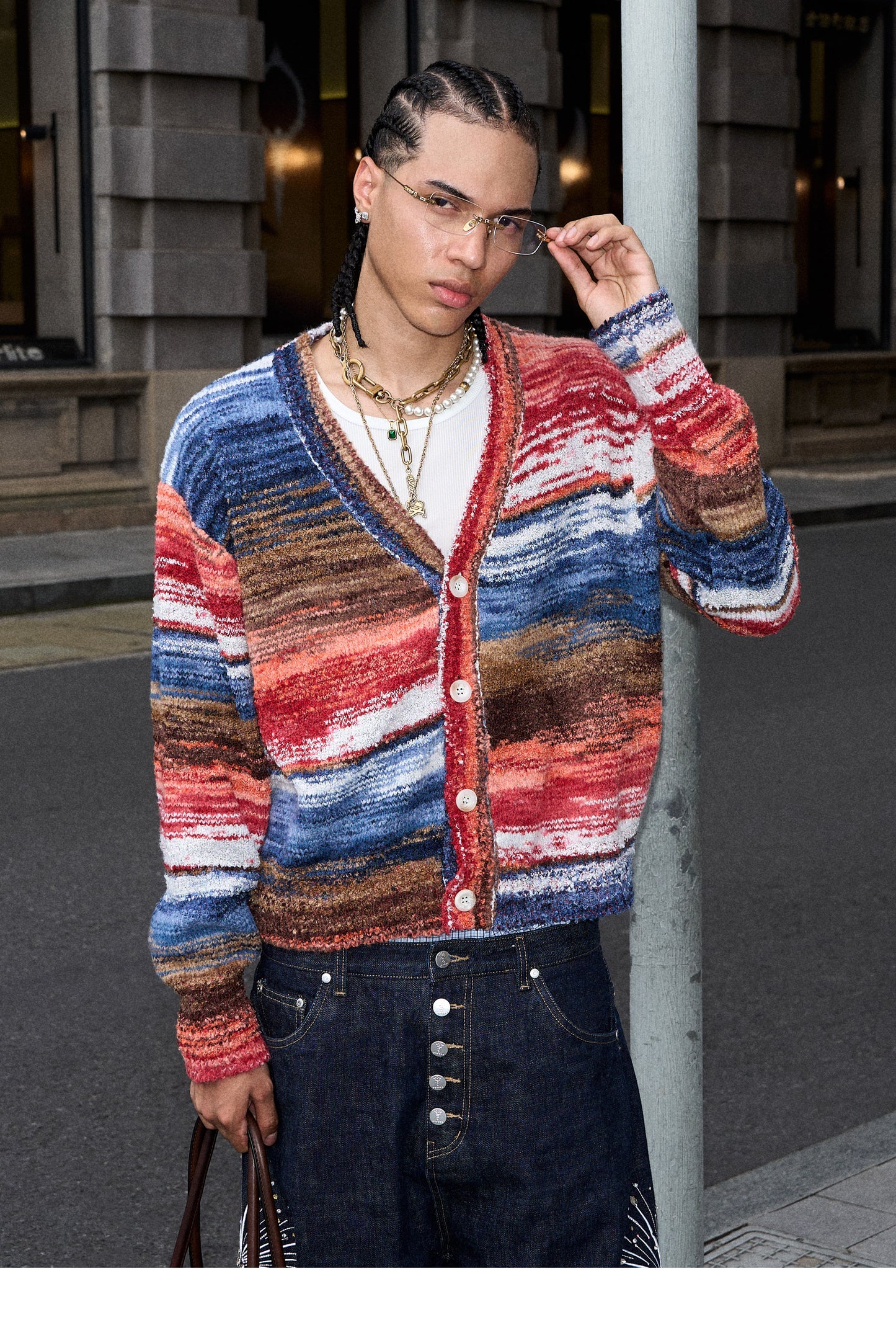 Loose-fitting Cardigan