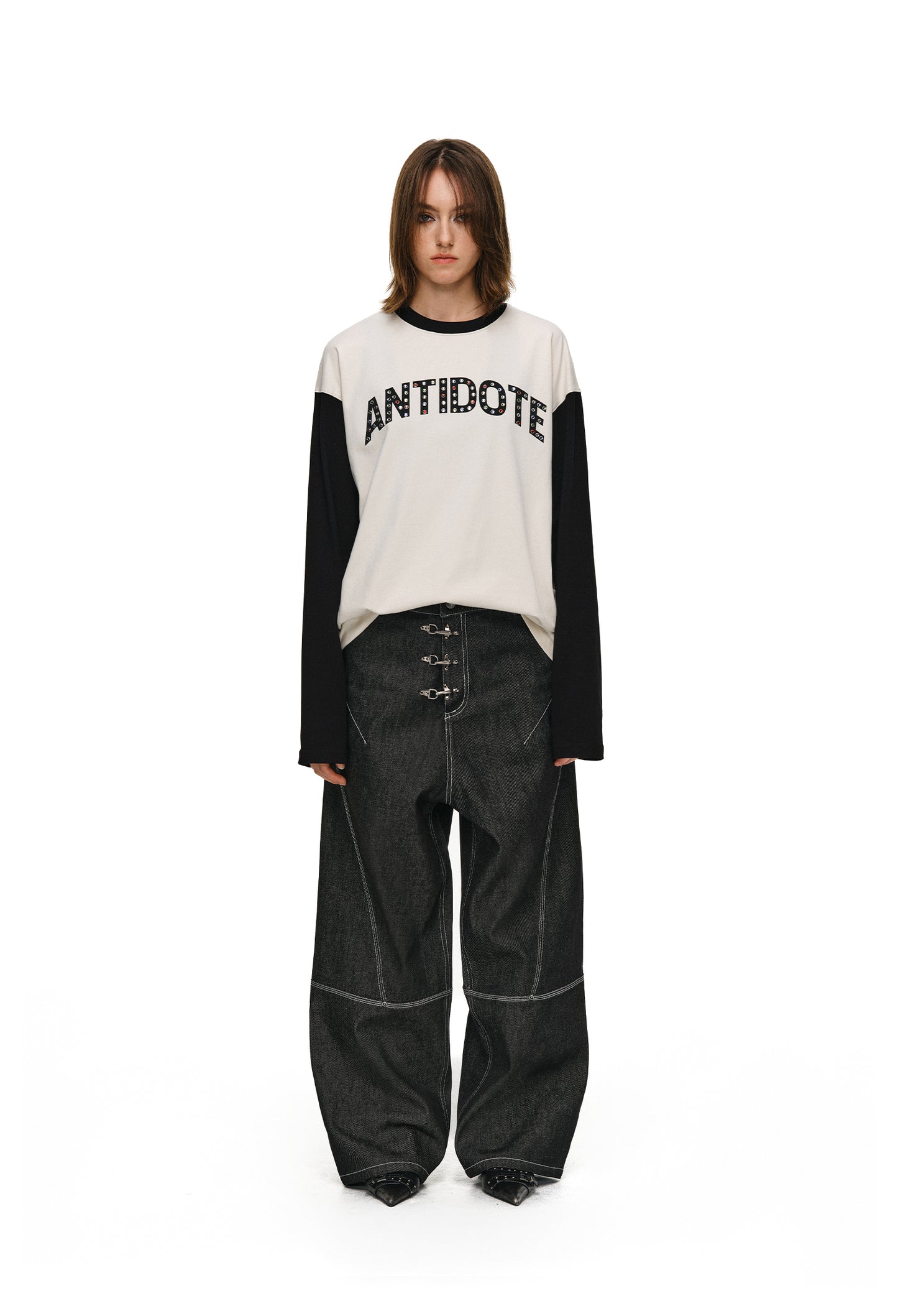 Aircraft Button Original Denim Pants