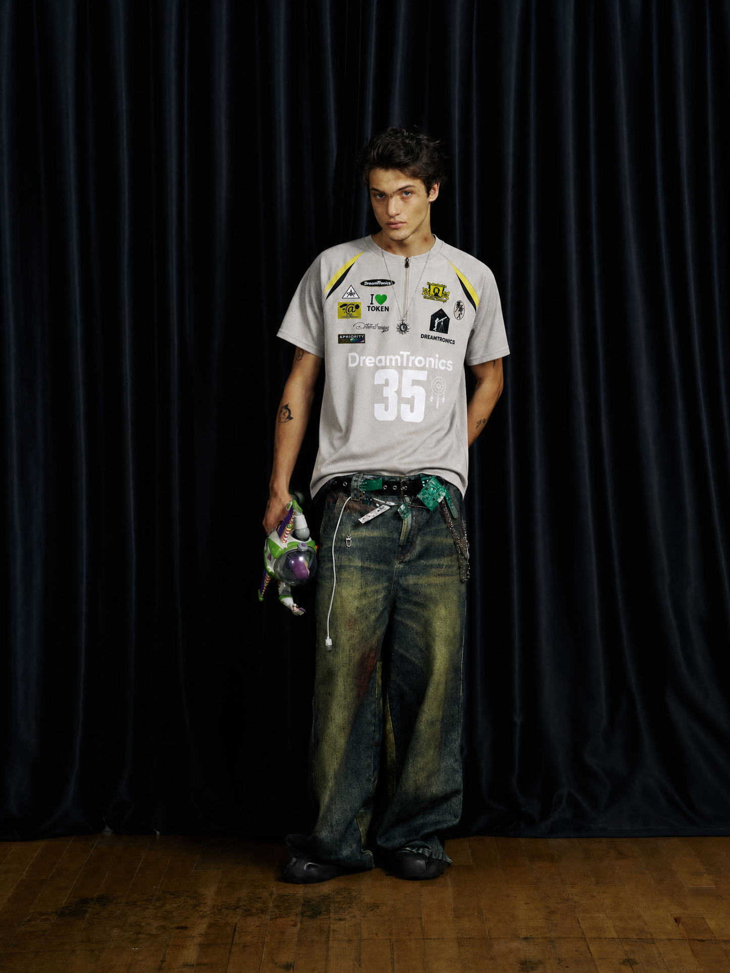 Moisture-wicking and breathable sports T-shirt