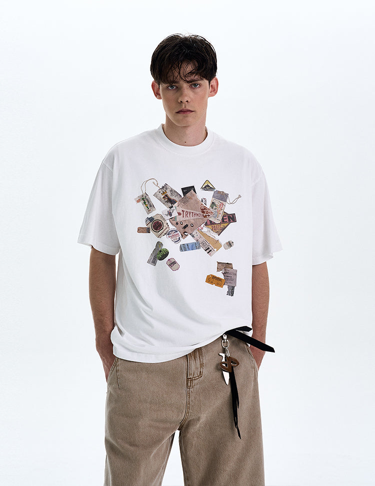 Washed Print T-Shirt