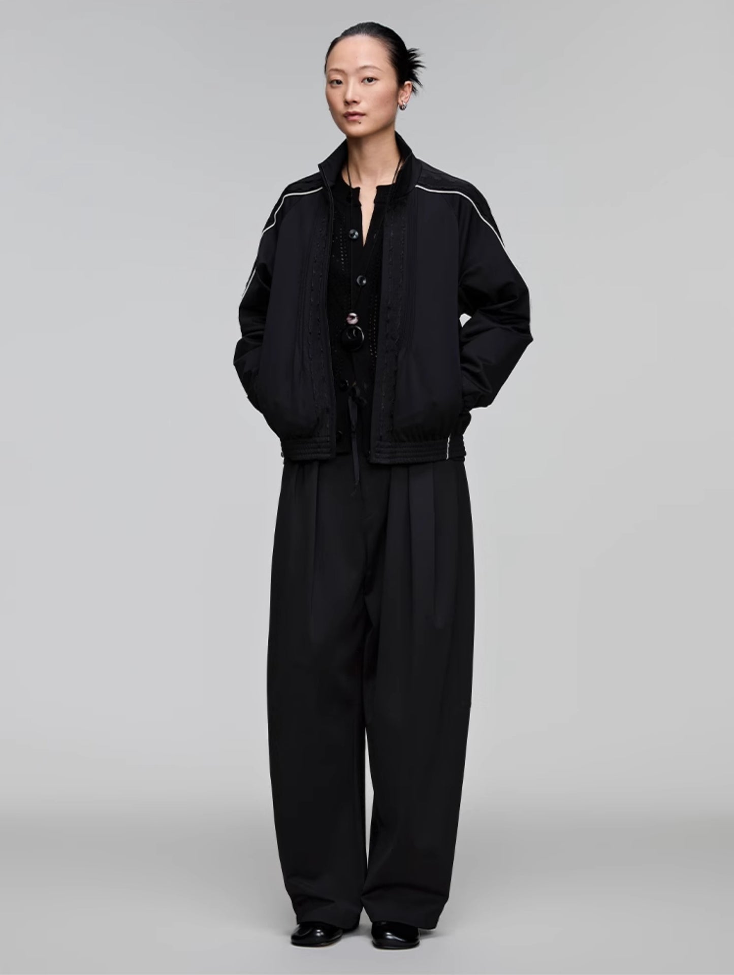 Double Pleated Sweatpants