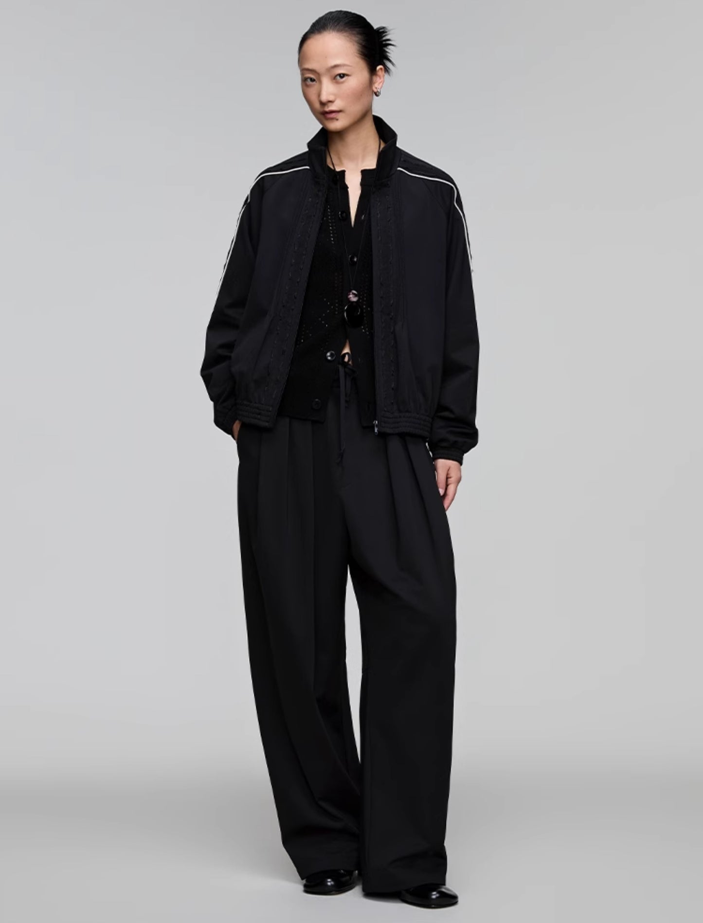 Double Pleated Sweatpants