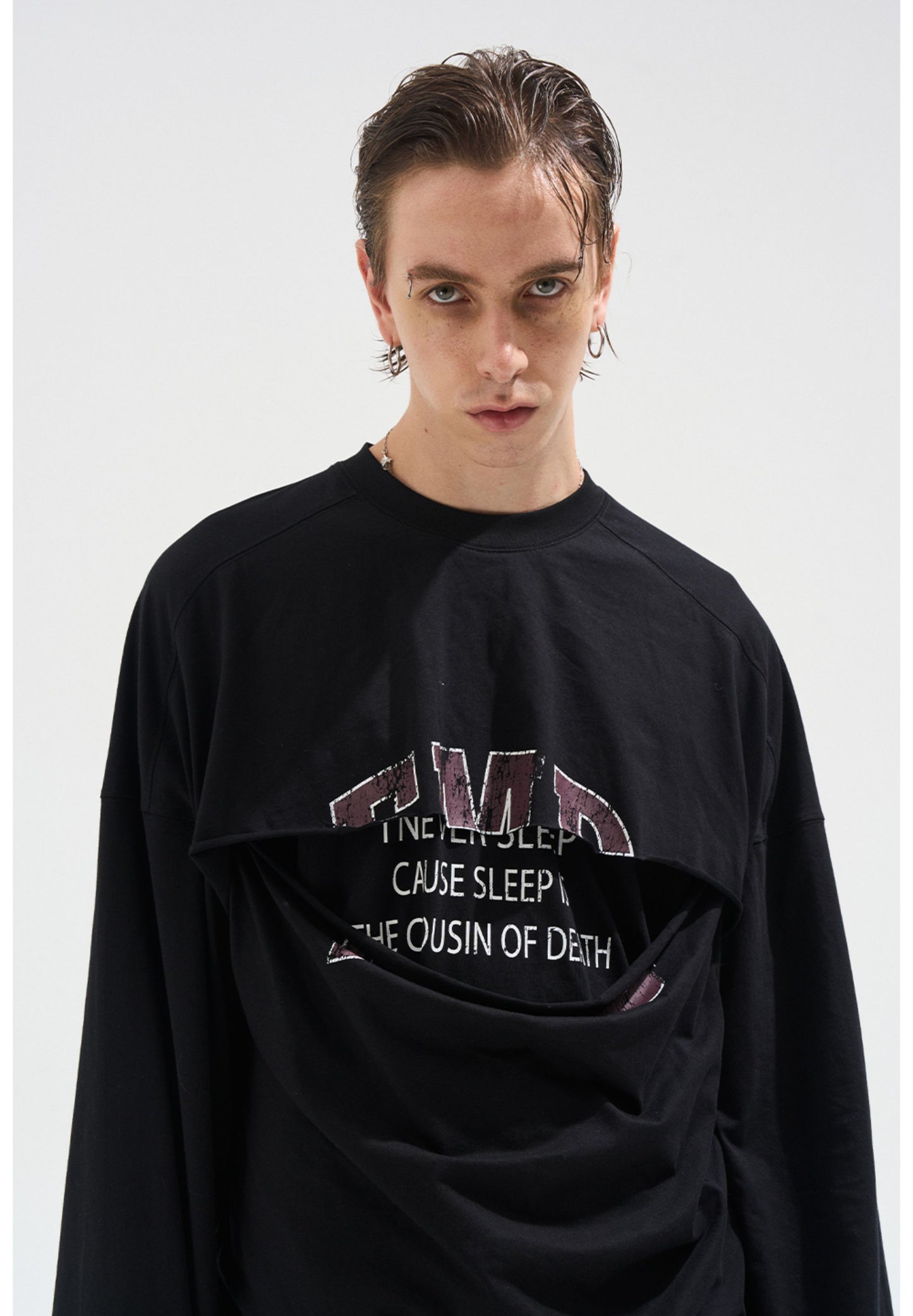 Double-layer T-shirt