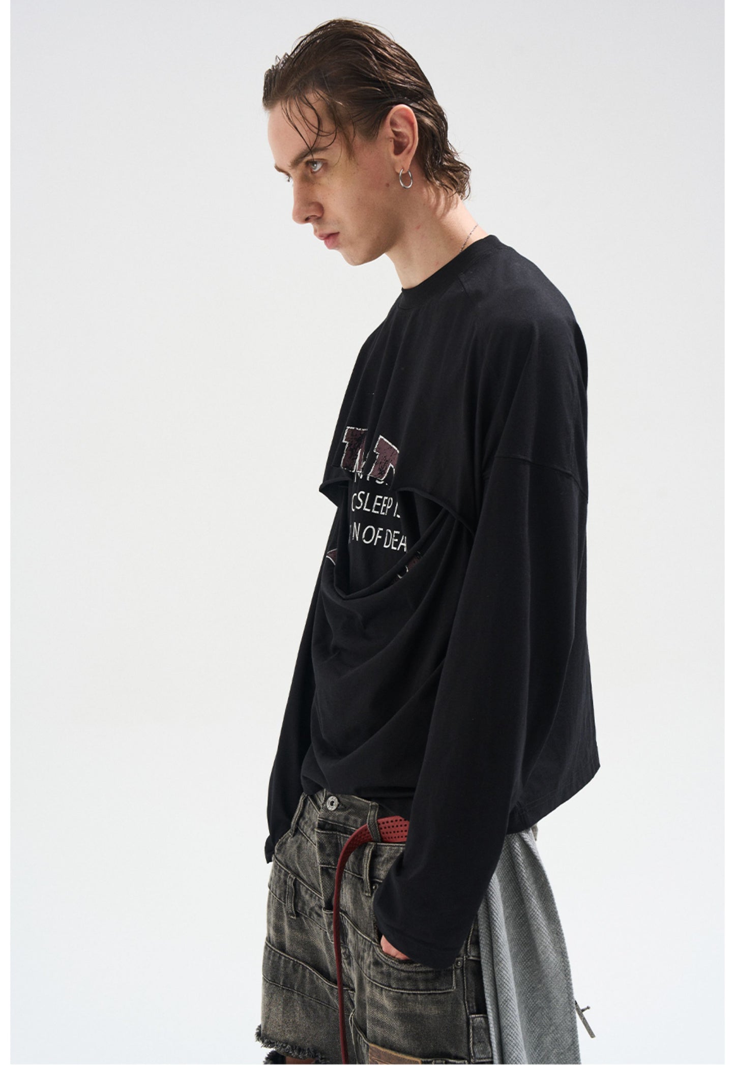 Double-layer T-shirt