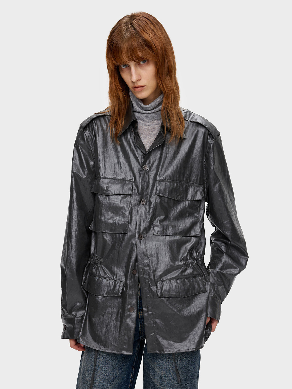 Light Wax Waterproof Shooting Jacket