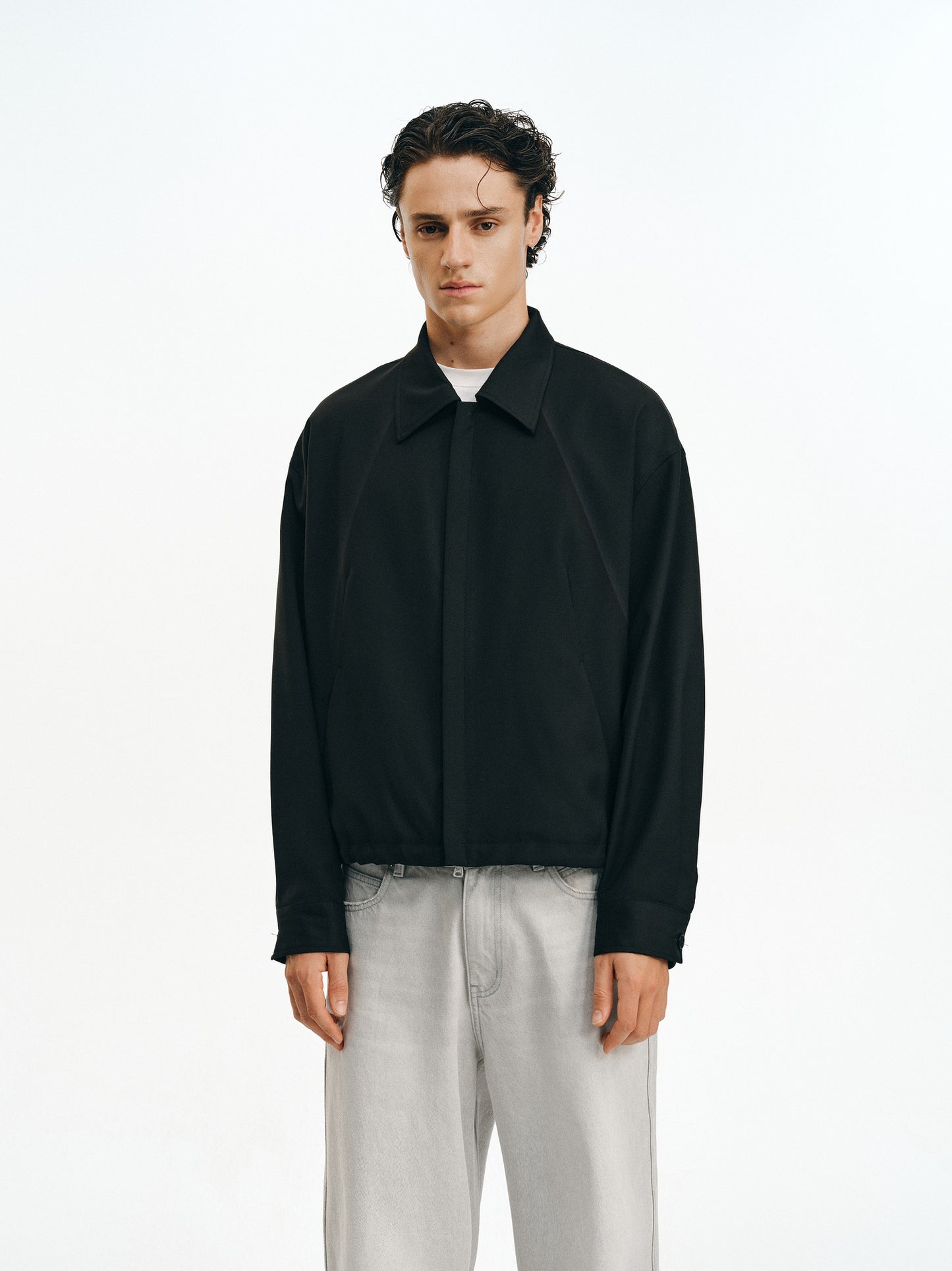 슬래시 포켓 자켓