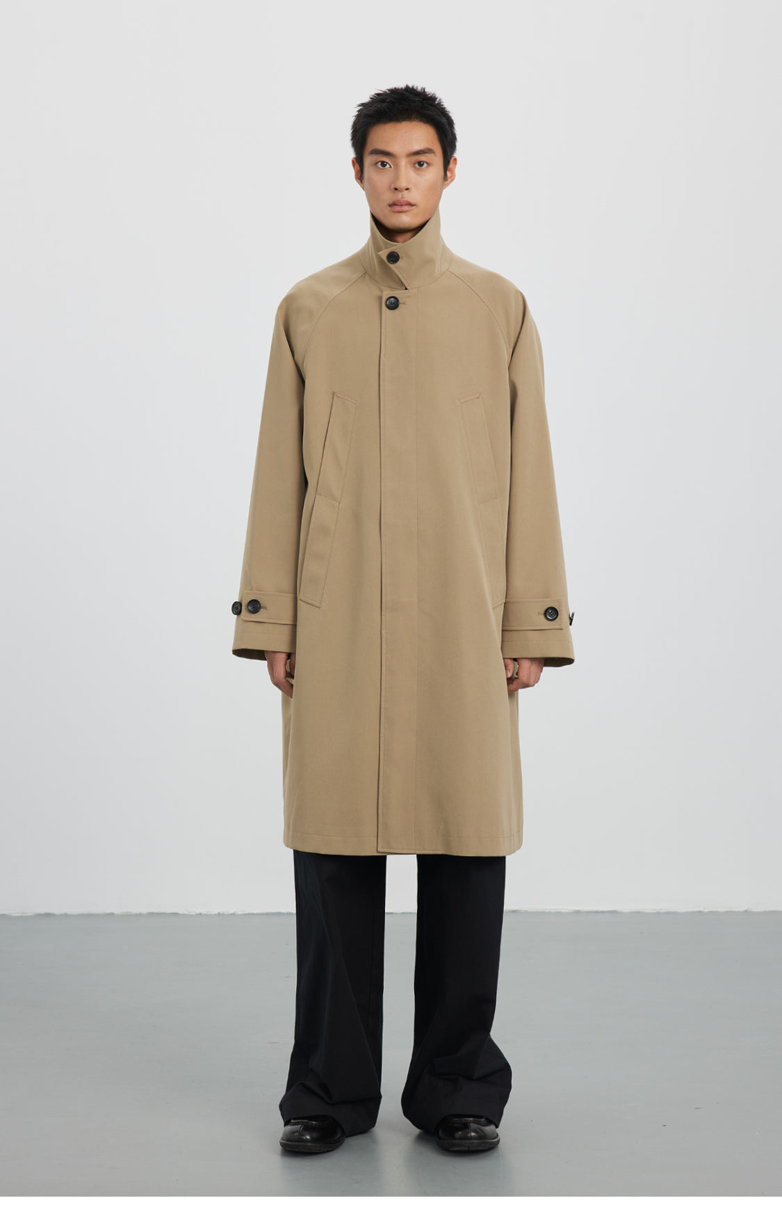 High-end mid-length coat