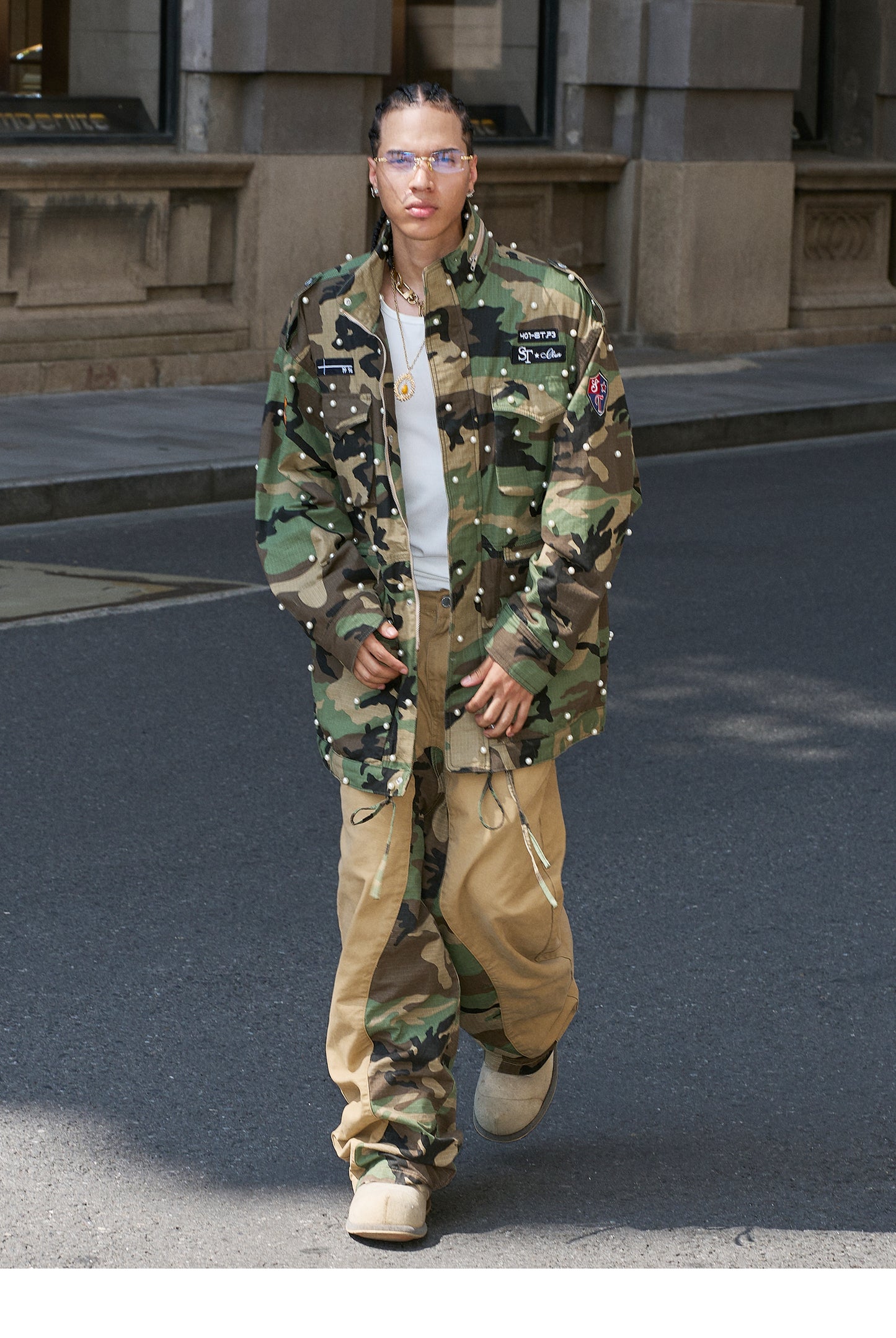 Camouflage Pearl Jacket