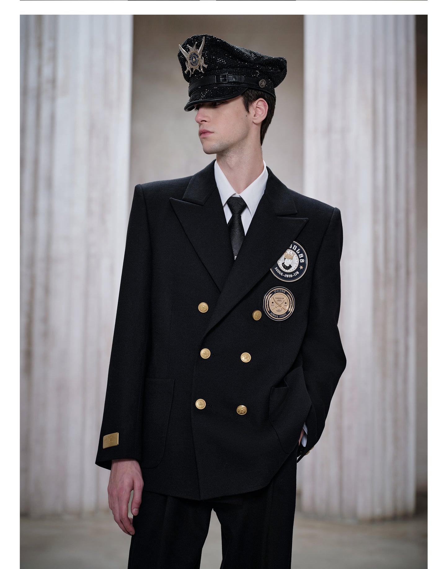 Double-breasted jacket