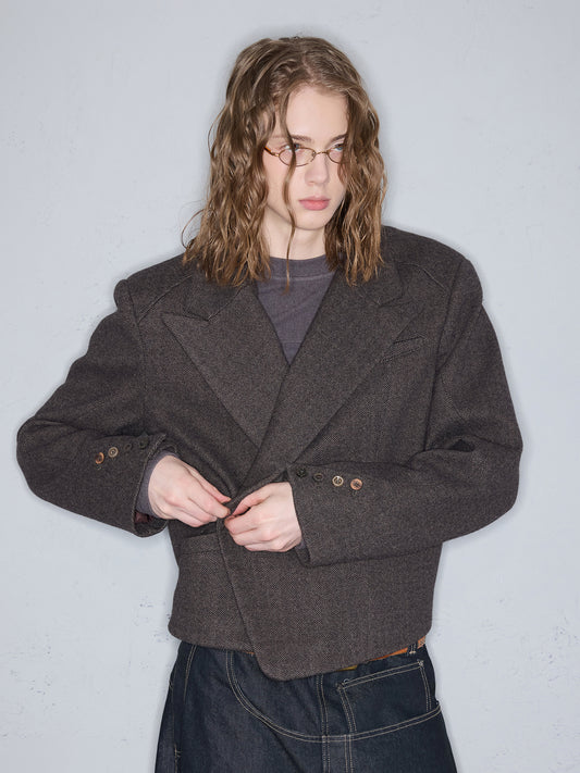 Herringbone Casual Jacket