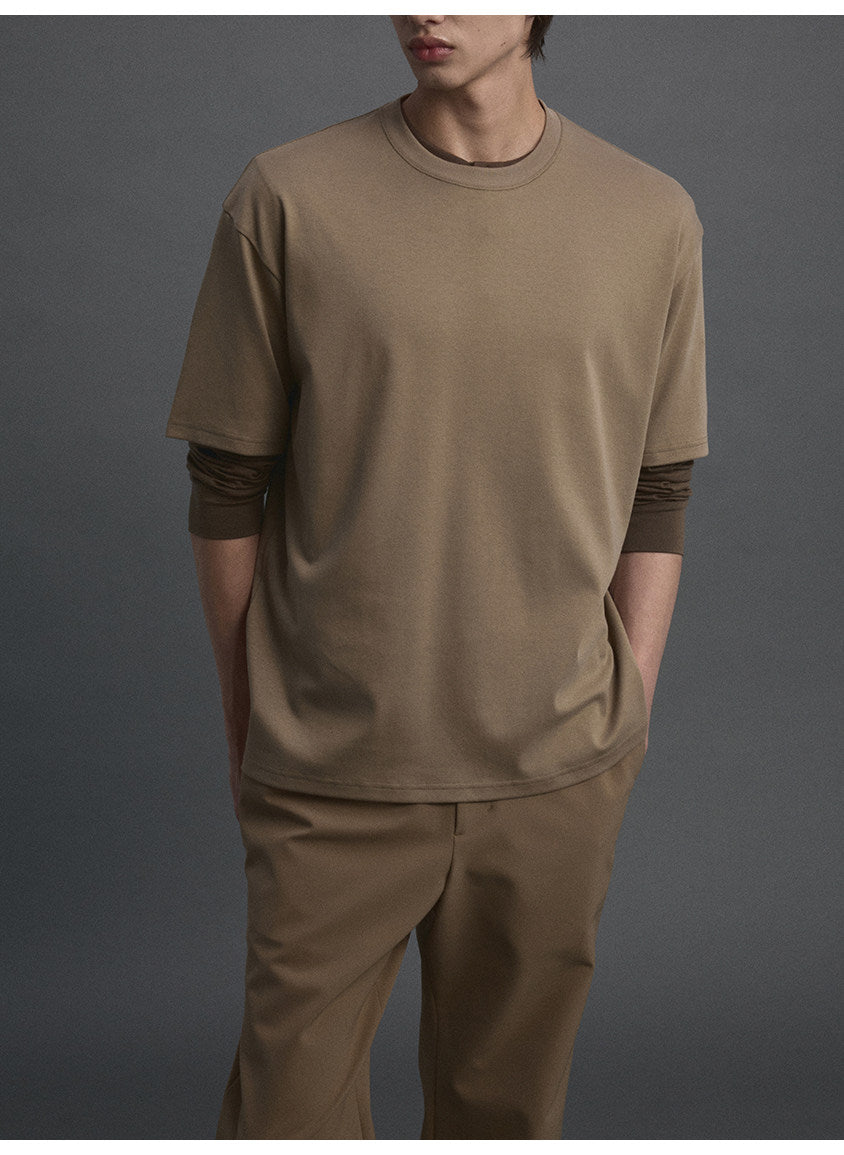 Loose-Fit Simple T-Shirt