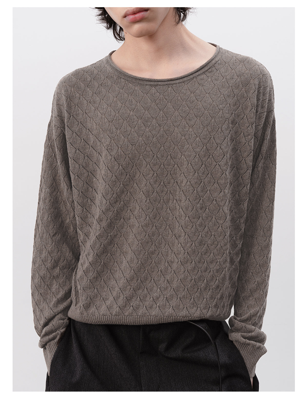 Multi-color Hollow-Weave Shirt