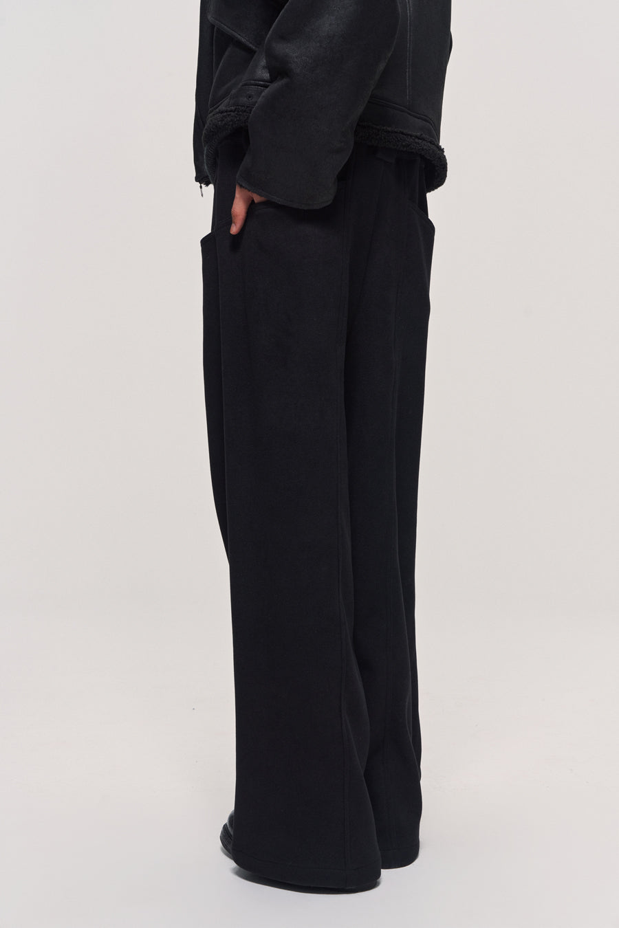 Knit Straight Casual Pants