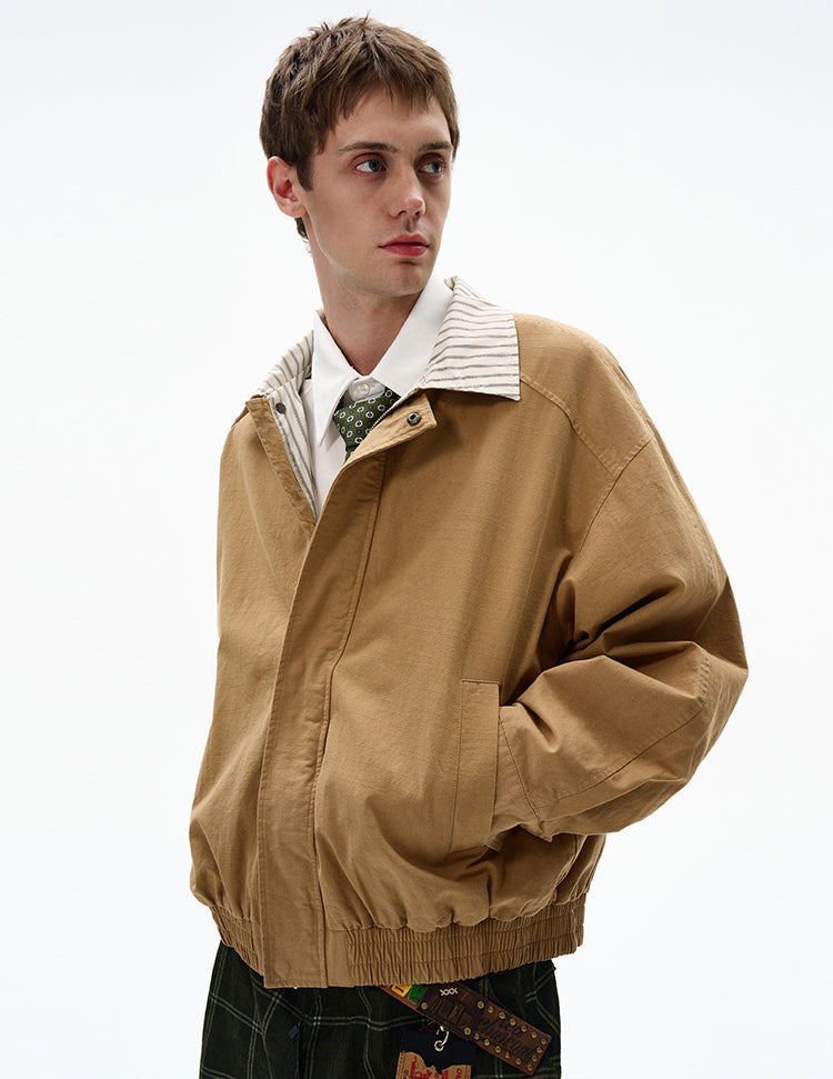 Fake Two-Piece Pilot Jacket