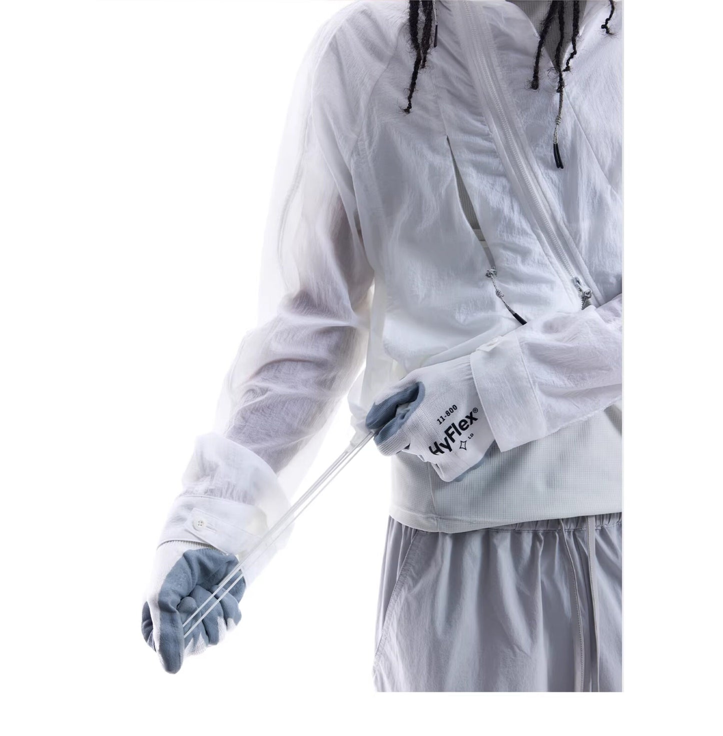 Sheer Stand-Up Collar Sun Protection Jacket