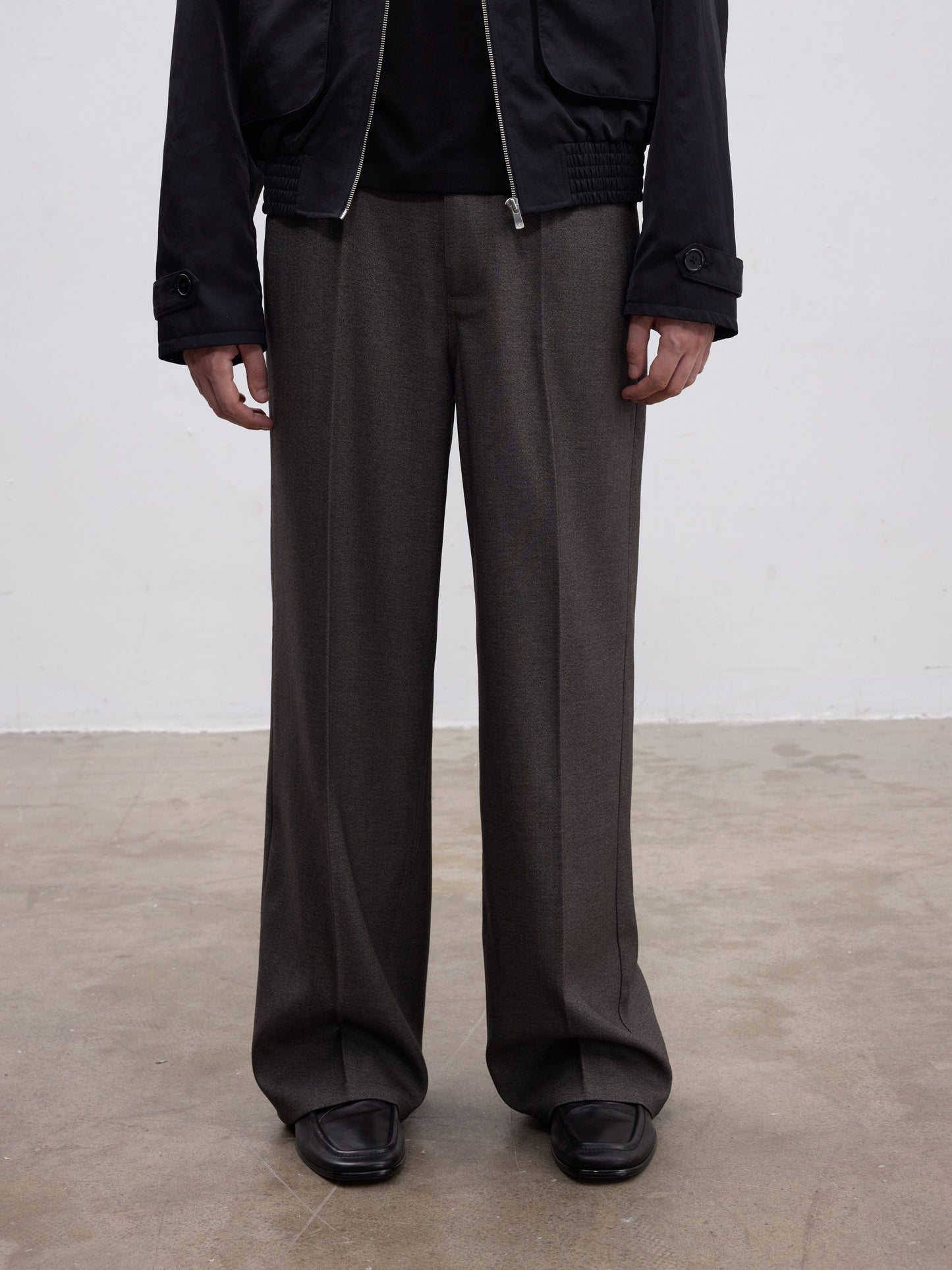 Elastic Waist Casual Pants