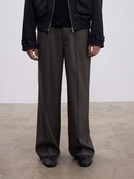 Elastic Waist Casual Pants