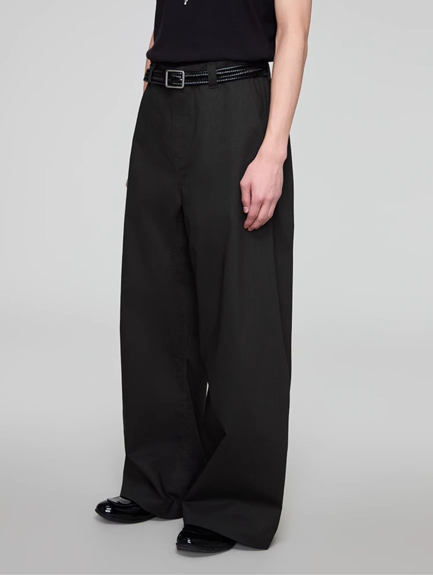 Wide Leg A-Line Casual Pants