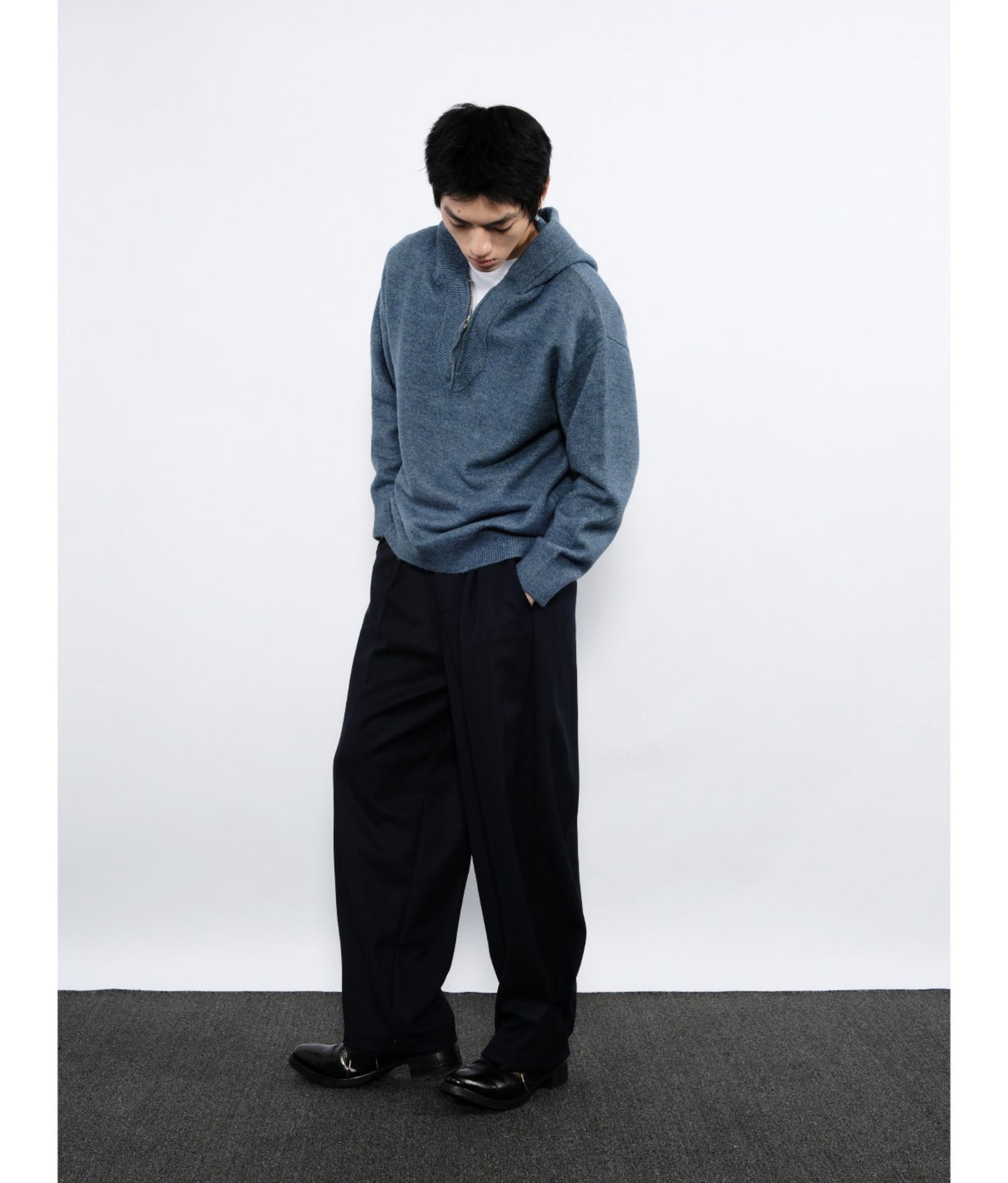 Hooded Pullover Sweater