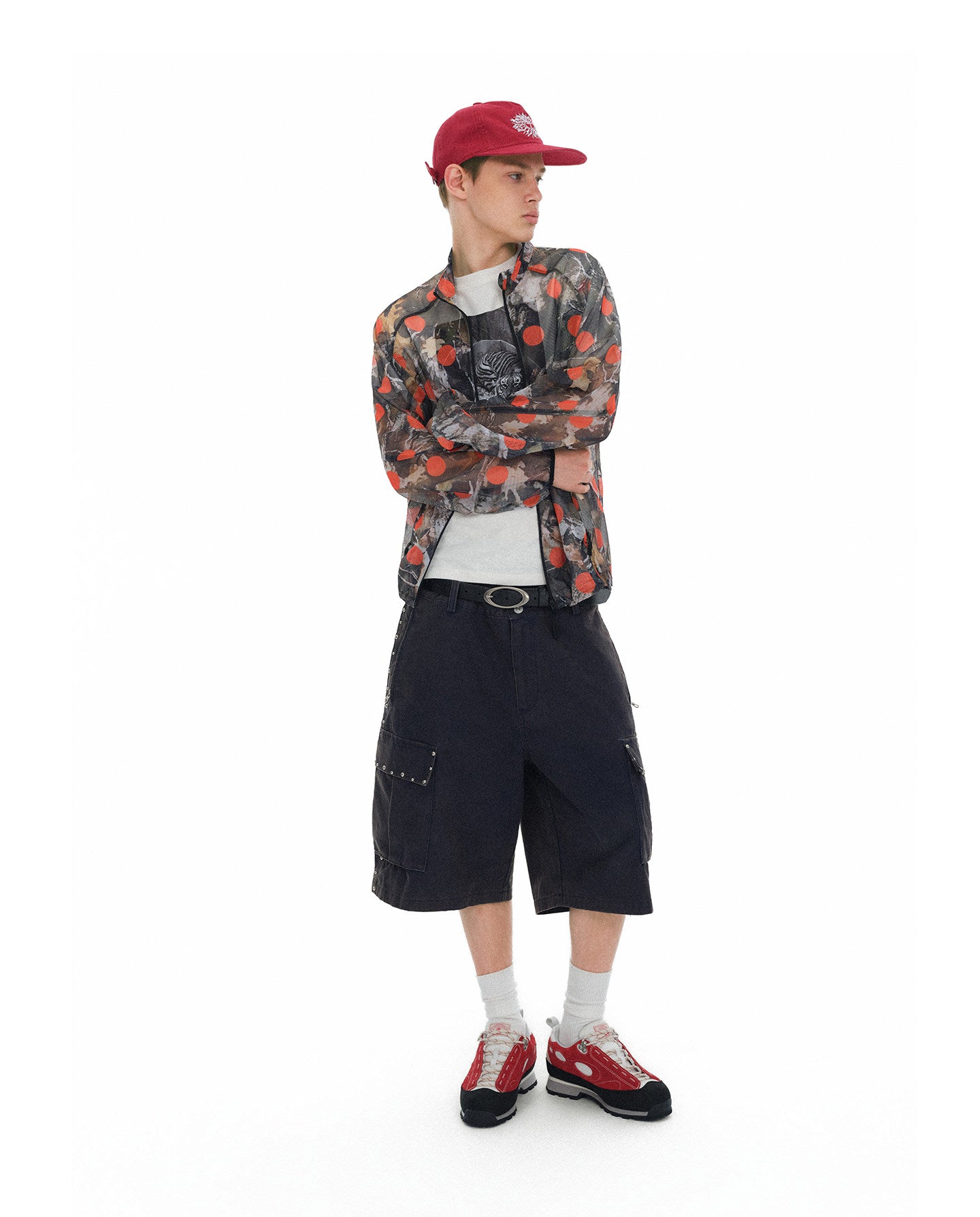 Multi-Pocket Loose Shorts