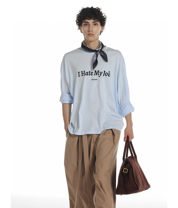 Slogan Print T-Shirt