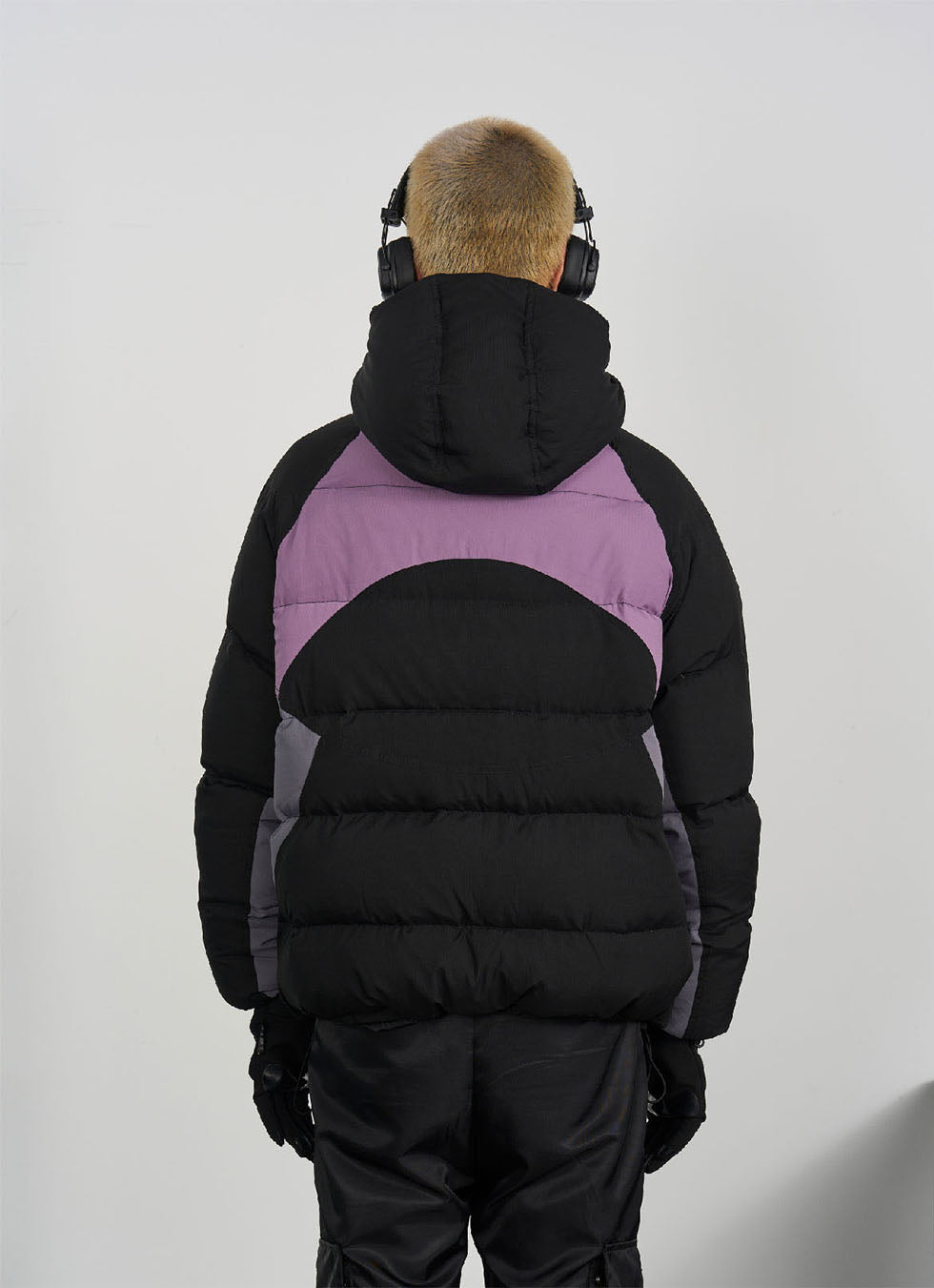 Hooded White Duck Down Jacket