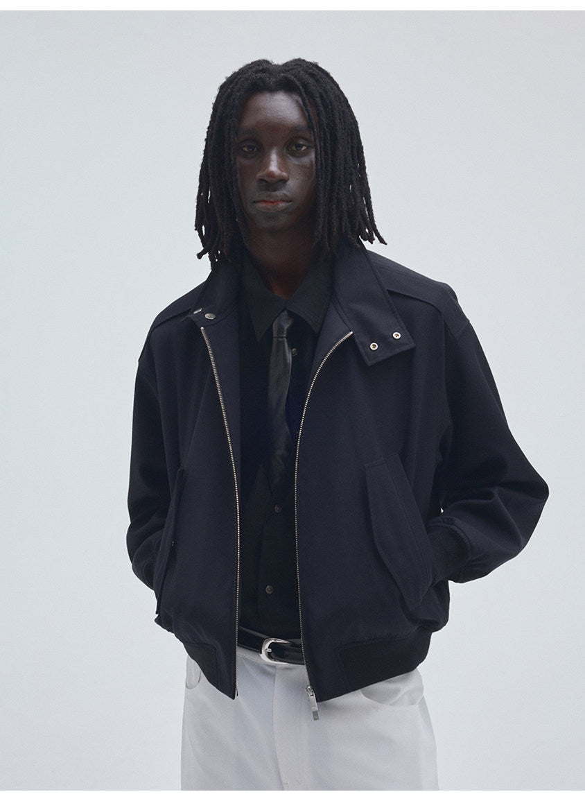 Double-Pocket Classic Harrington Jacket