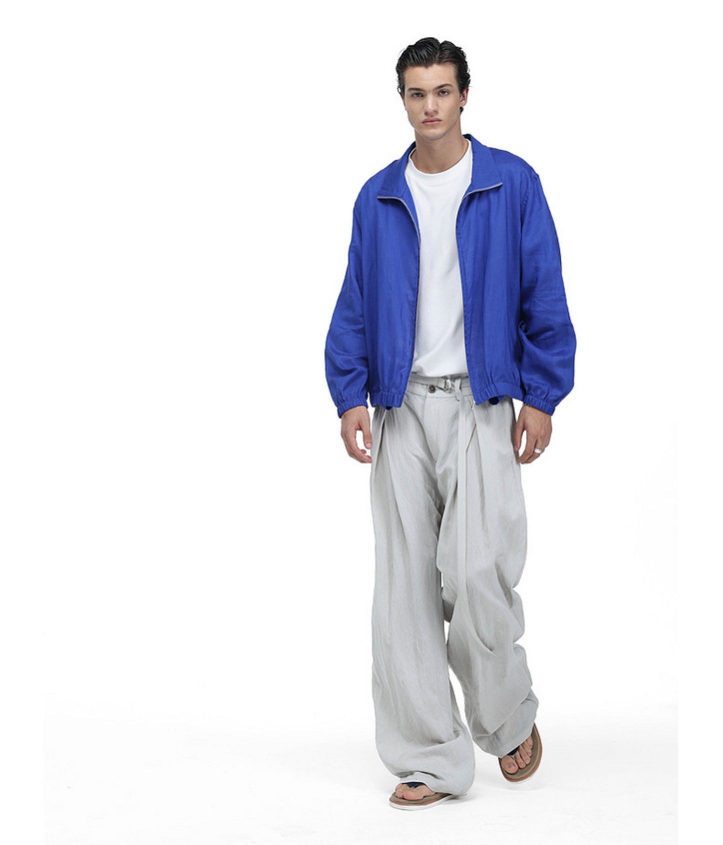 Lightweight Stand-Collar Casual Jacket