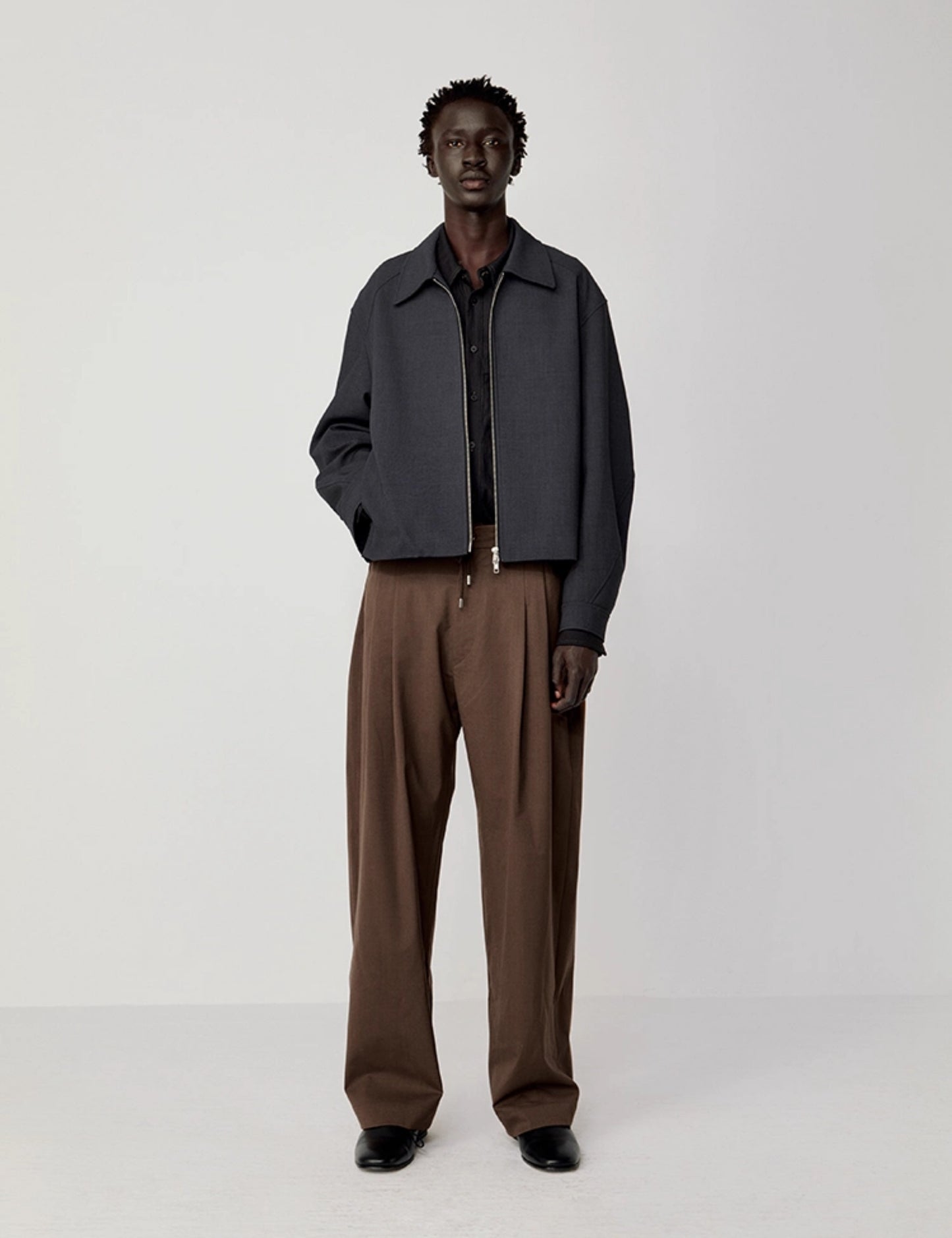 Scythe Sleeve Zipper Jacket