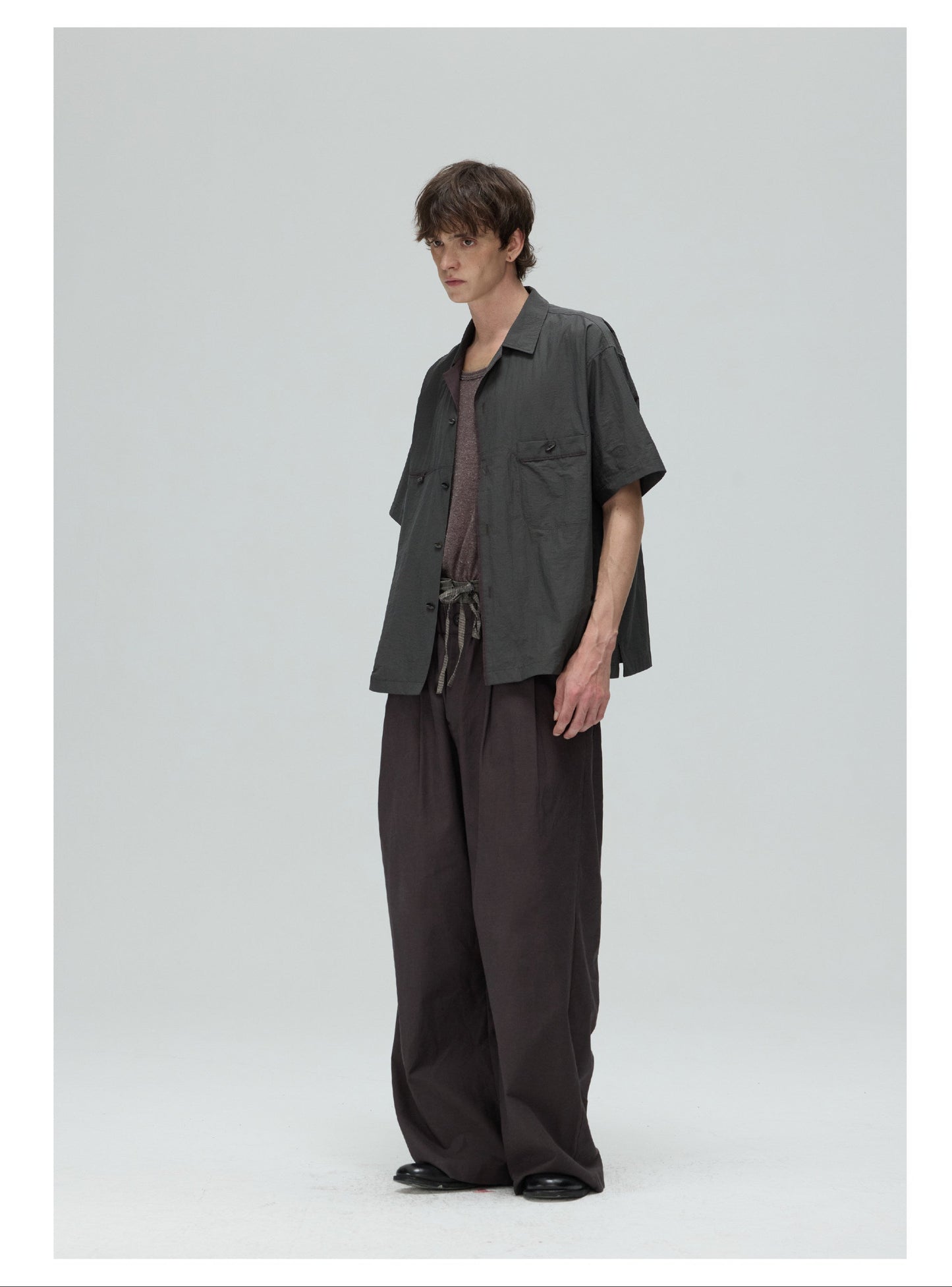 Color-Block Breathable Shirt