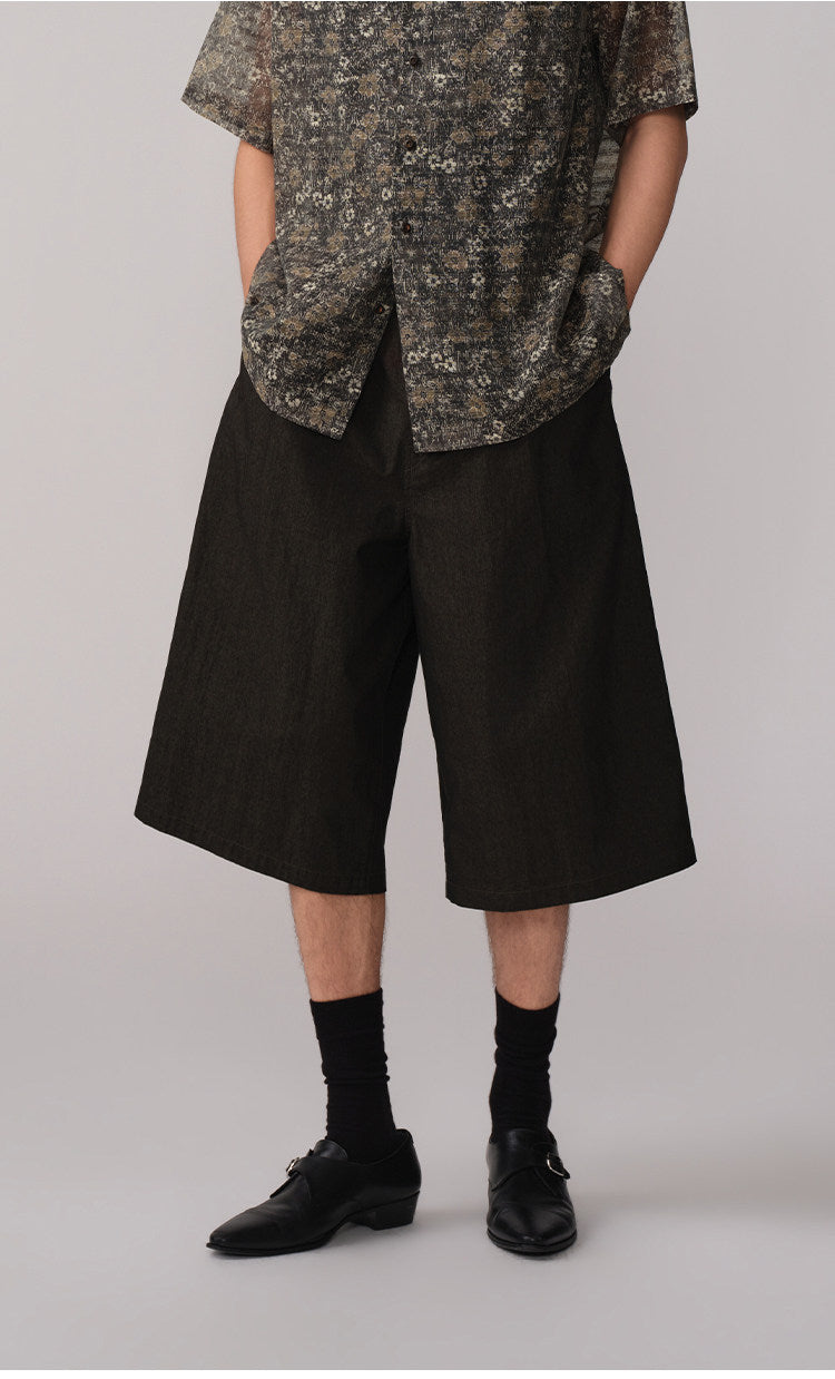 Retro casual shorts