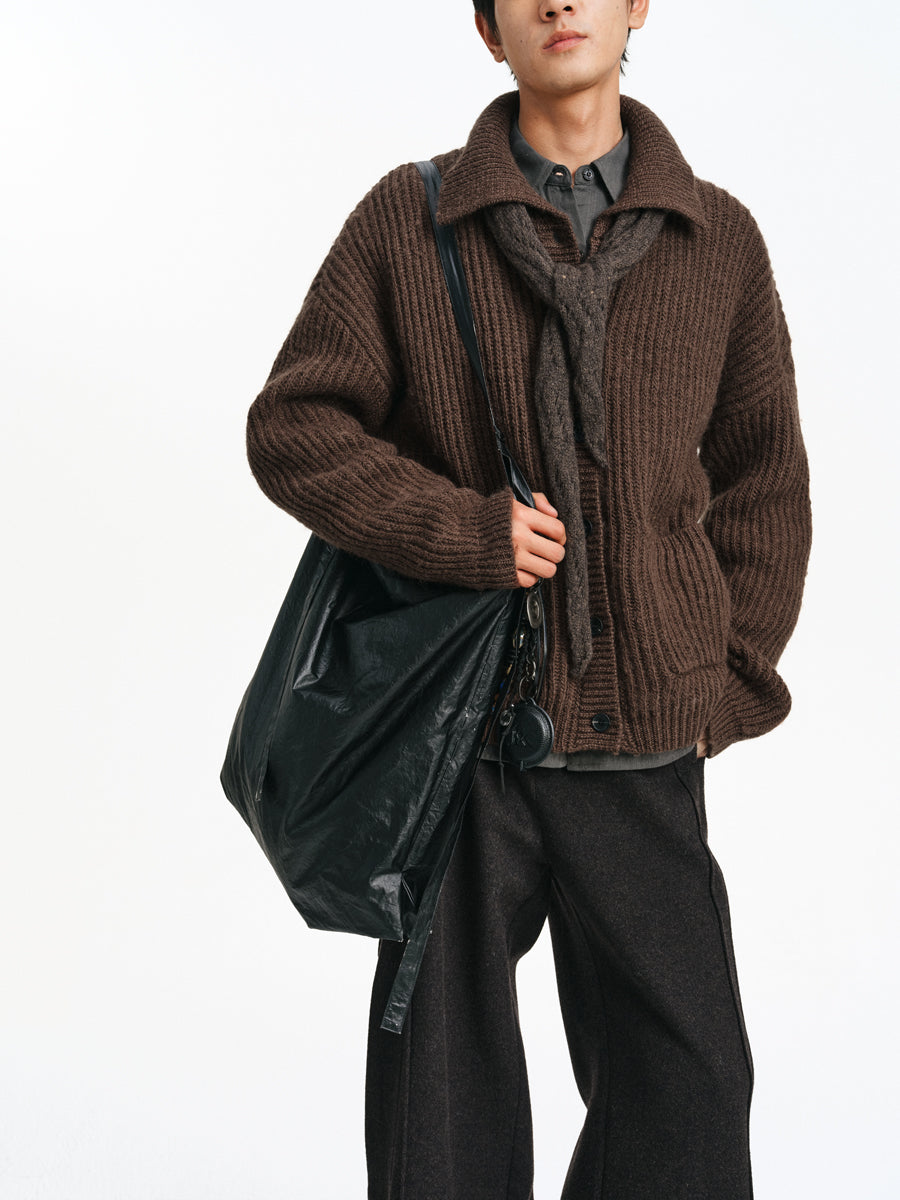 Collar Knit Cardigan