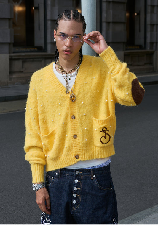 Pearl Short Wide Cardigan