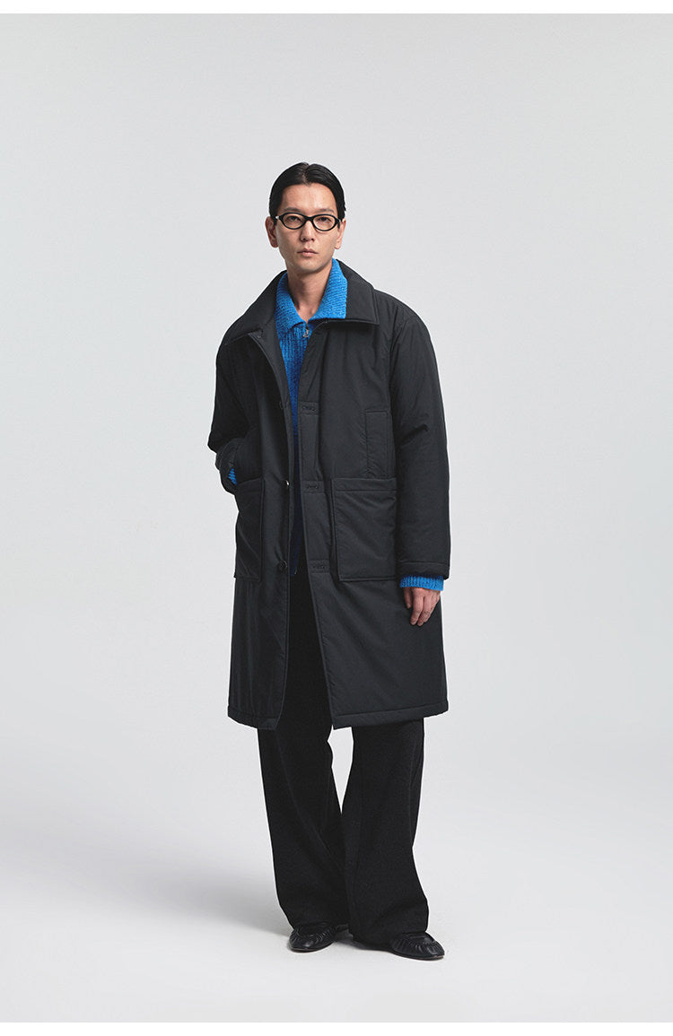 Cotton Blend Casual Straight-Leg Pants